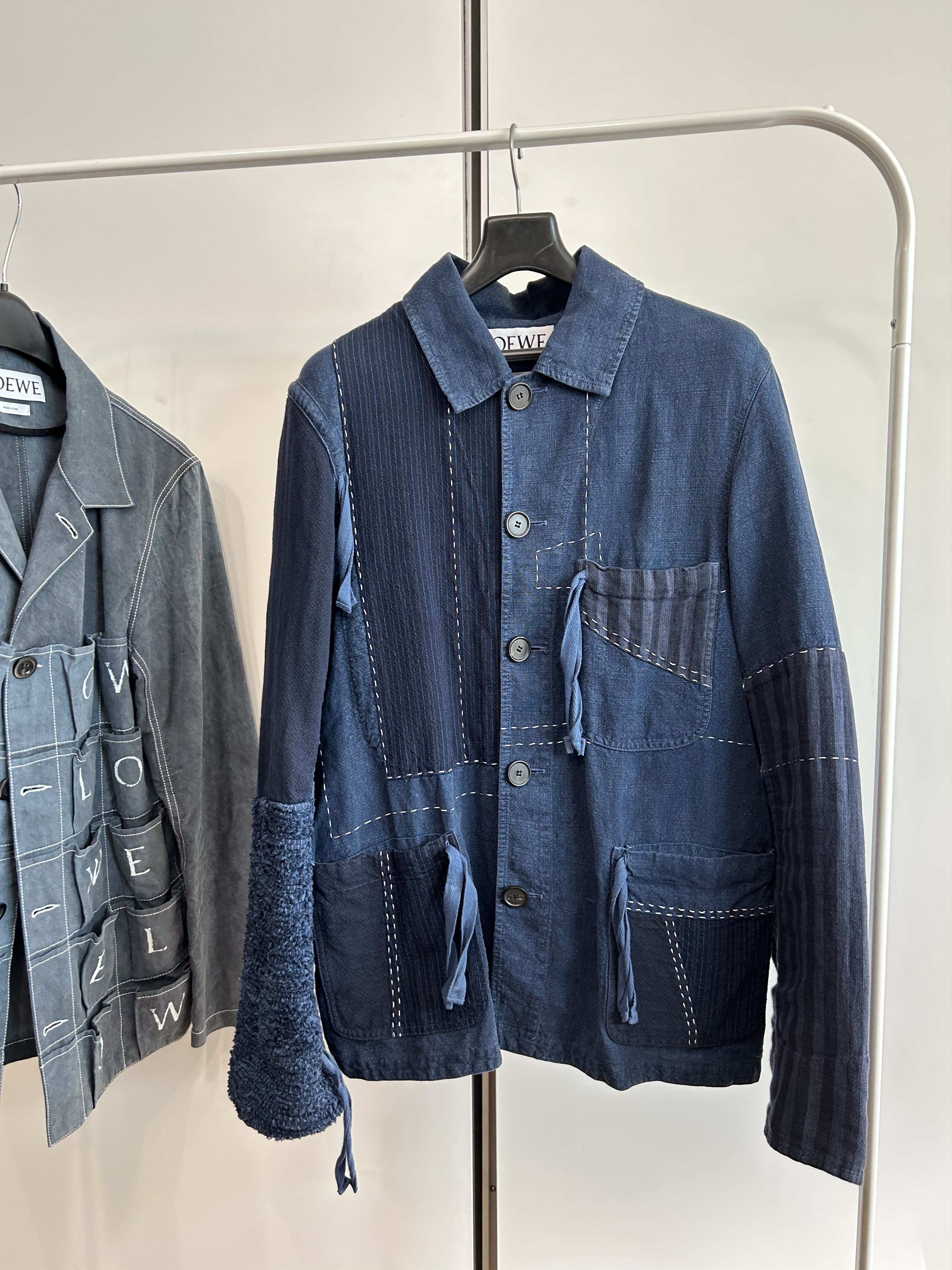 Loewe LOEWE Boro Detail Indigo Jacket Size US M / EU 48-50 / 2 - 2 Thumbnail