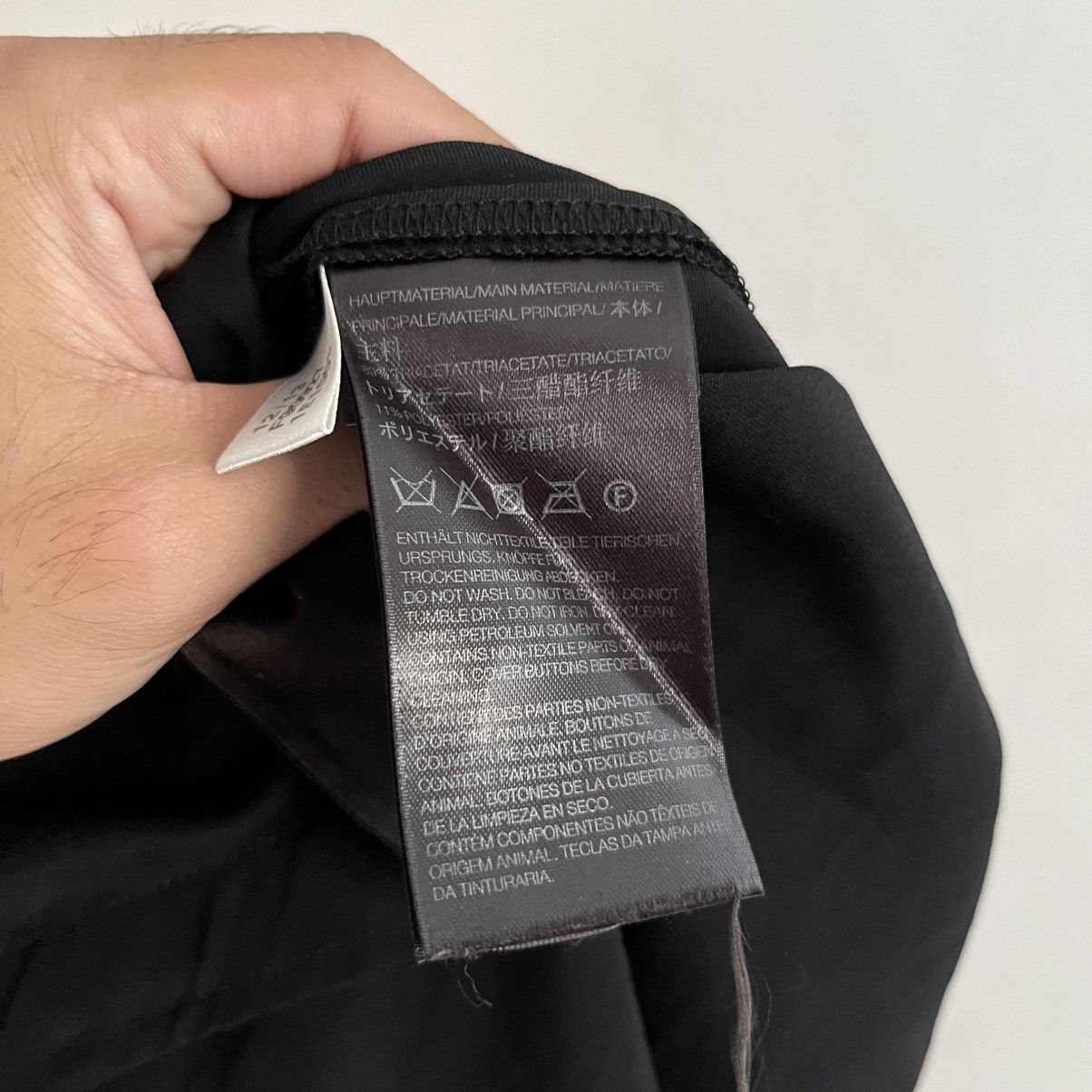 Y-3 Y3 Yohji Yamamoto Drop Crotch Silk Pants Size US 31 - 9 Thumbnail