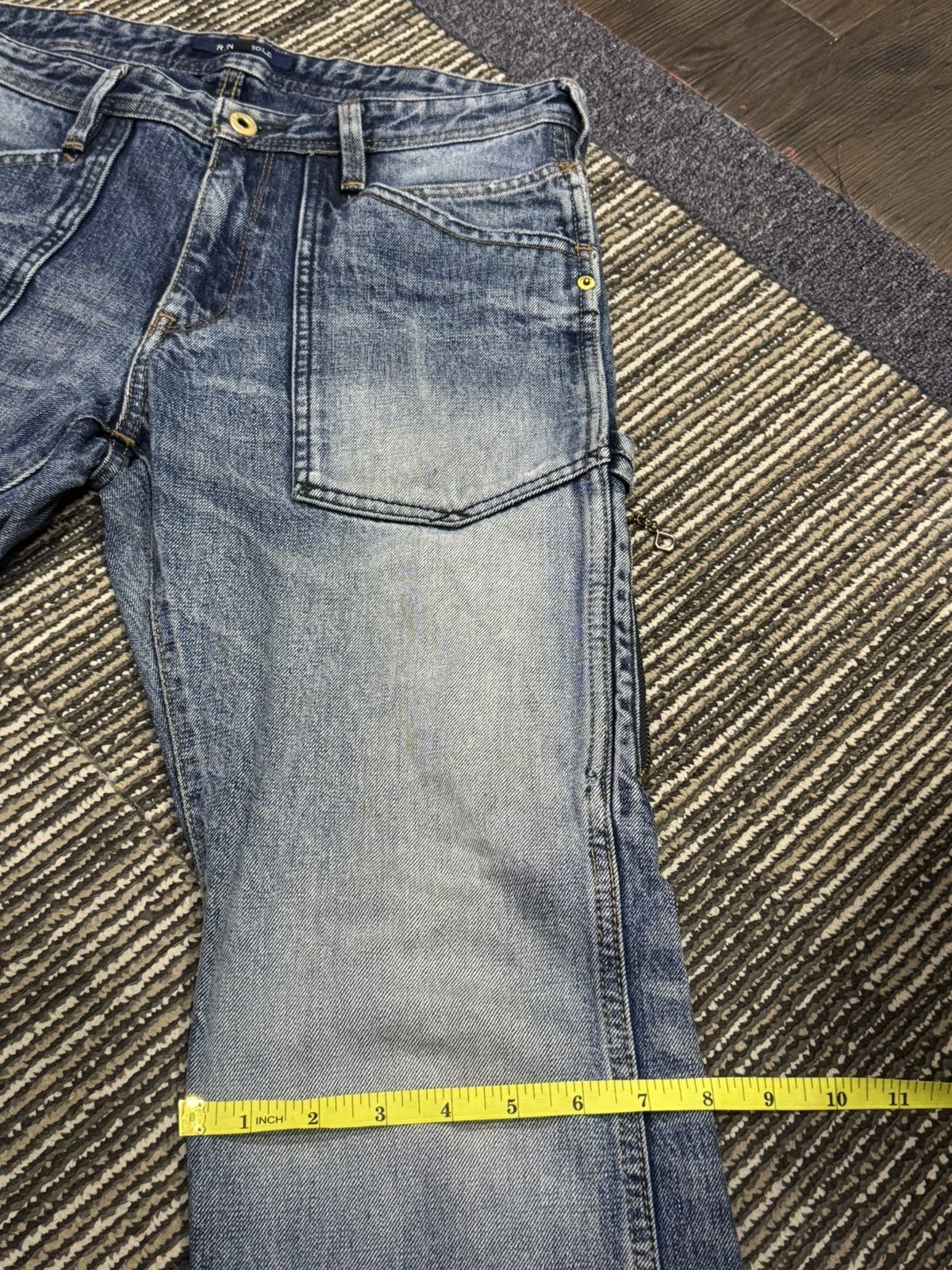 Paul Smith R.Newbold Side Zipper Denim Jeans size 30 Size US 30 / EU 46 - 18 Thumbnail
