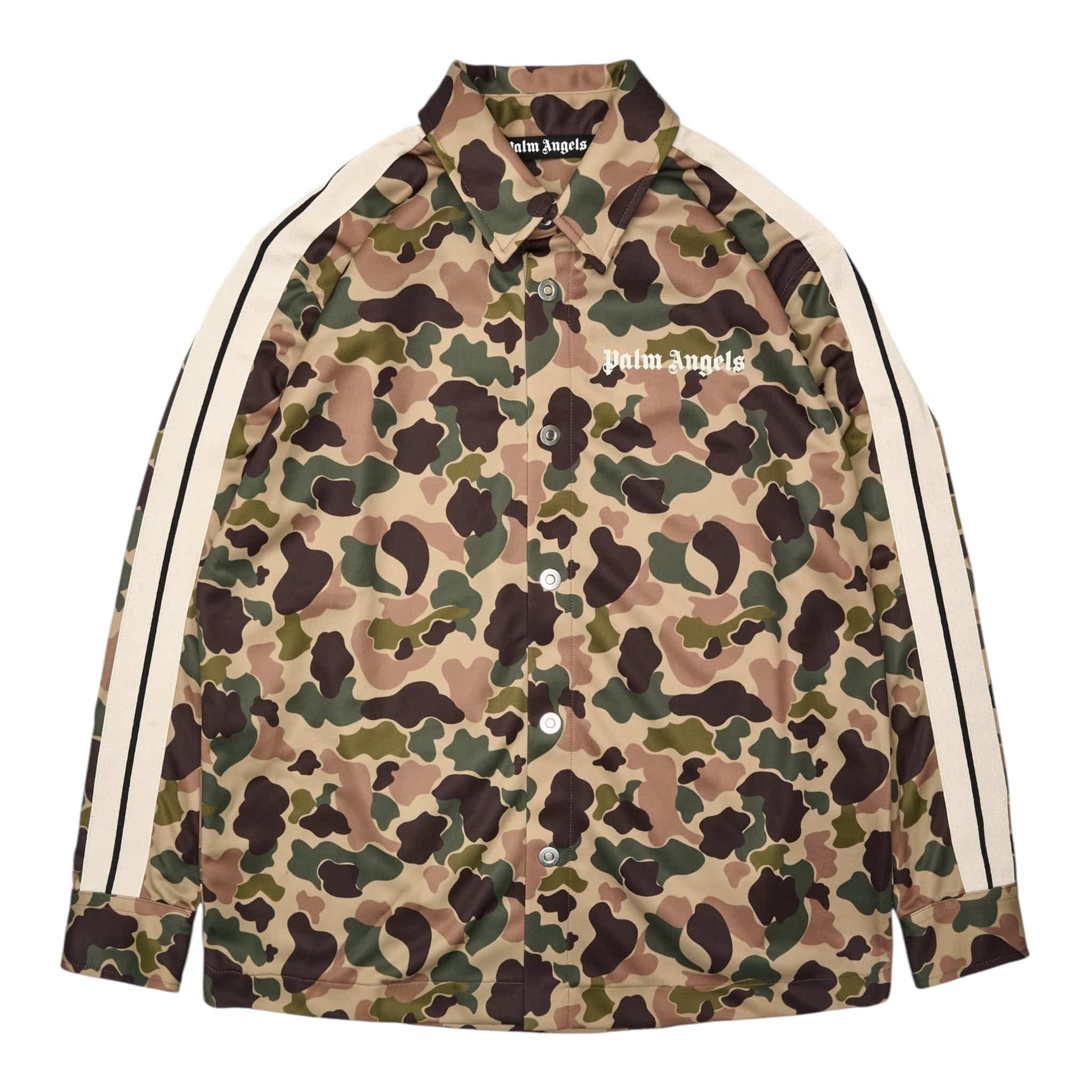 Palm Angels Button Up Track Jacket Military Camo Size US S / EU 44-46 / 1 - 1 Thumbnail