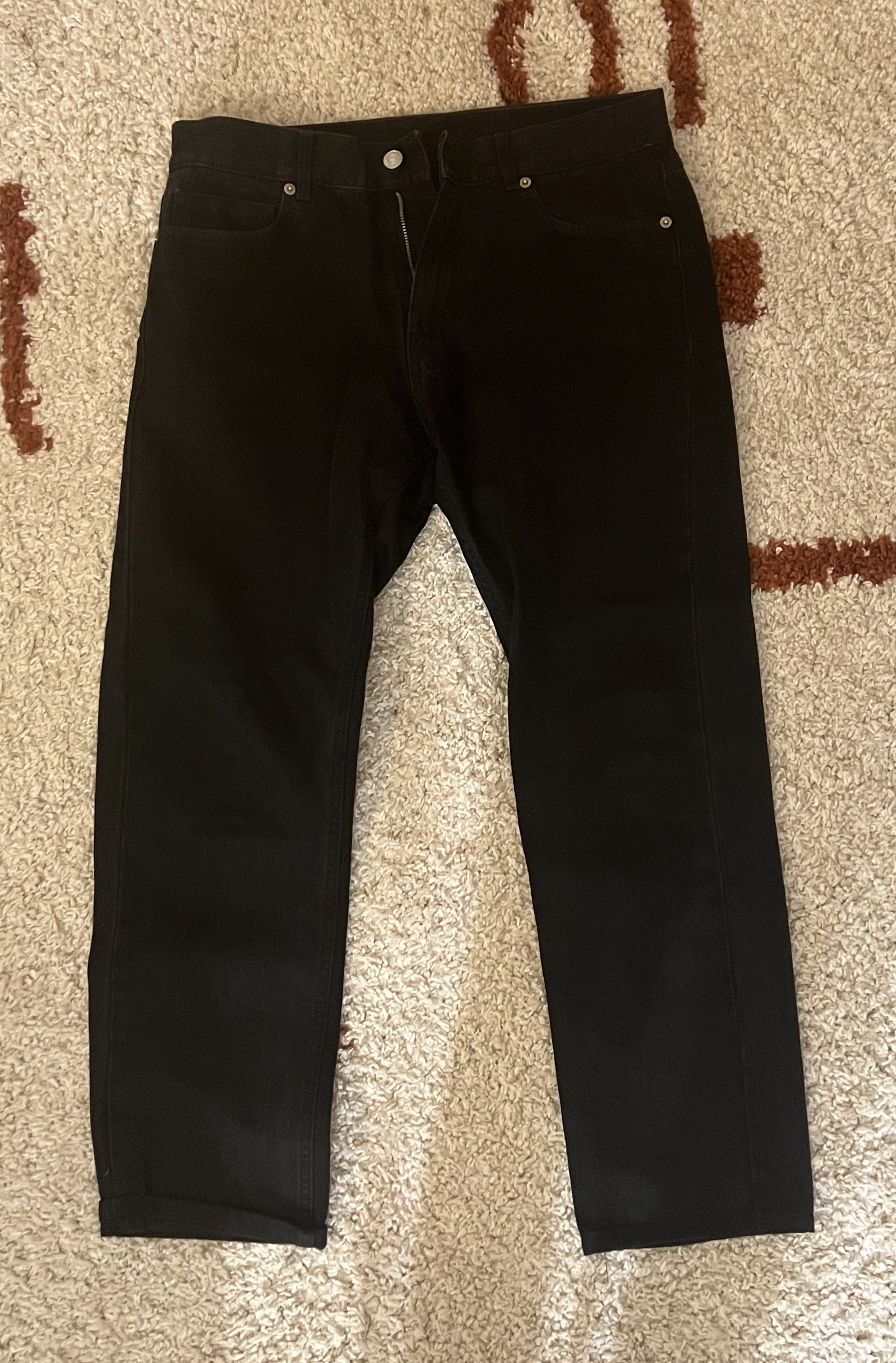 Norse Projects Slim Denim (Black Rinsed) Size US 30 / EU 46 - 1 Thumbnail
