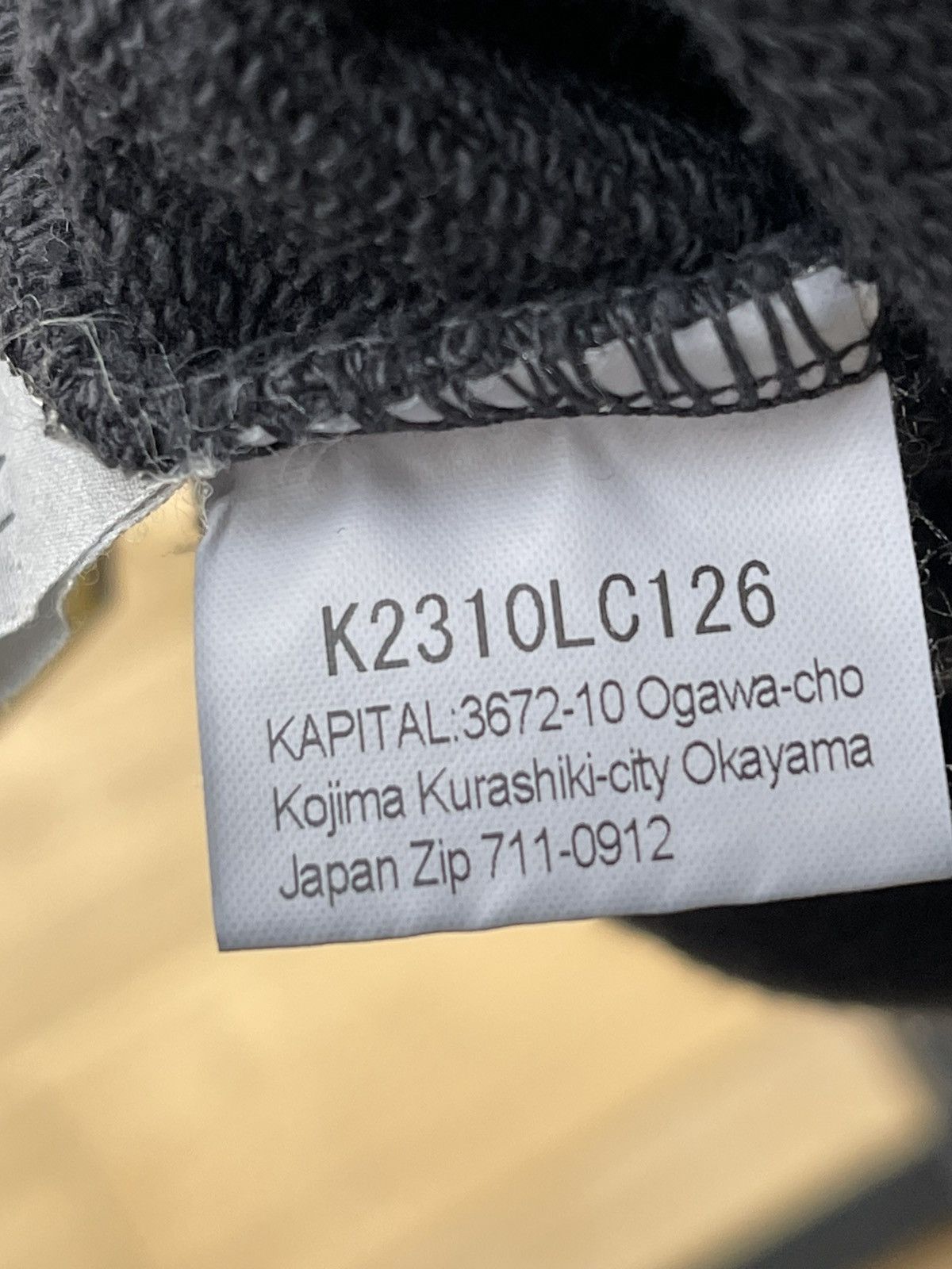 Kapital Kapital 2023 8-Pockets Black Washed Utility Sweater Size US L / EU 52-54 / 3 - 17 Thumbnail