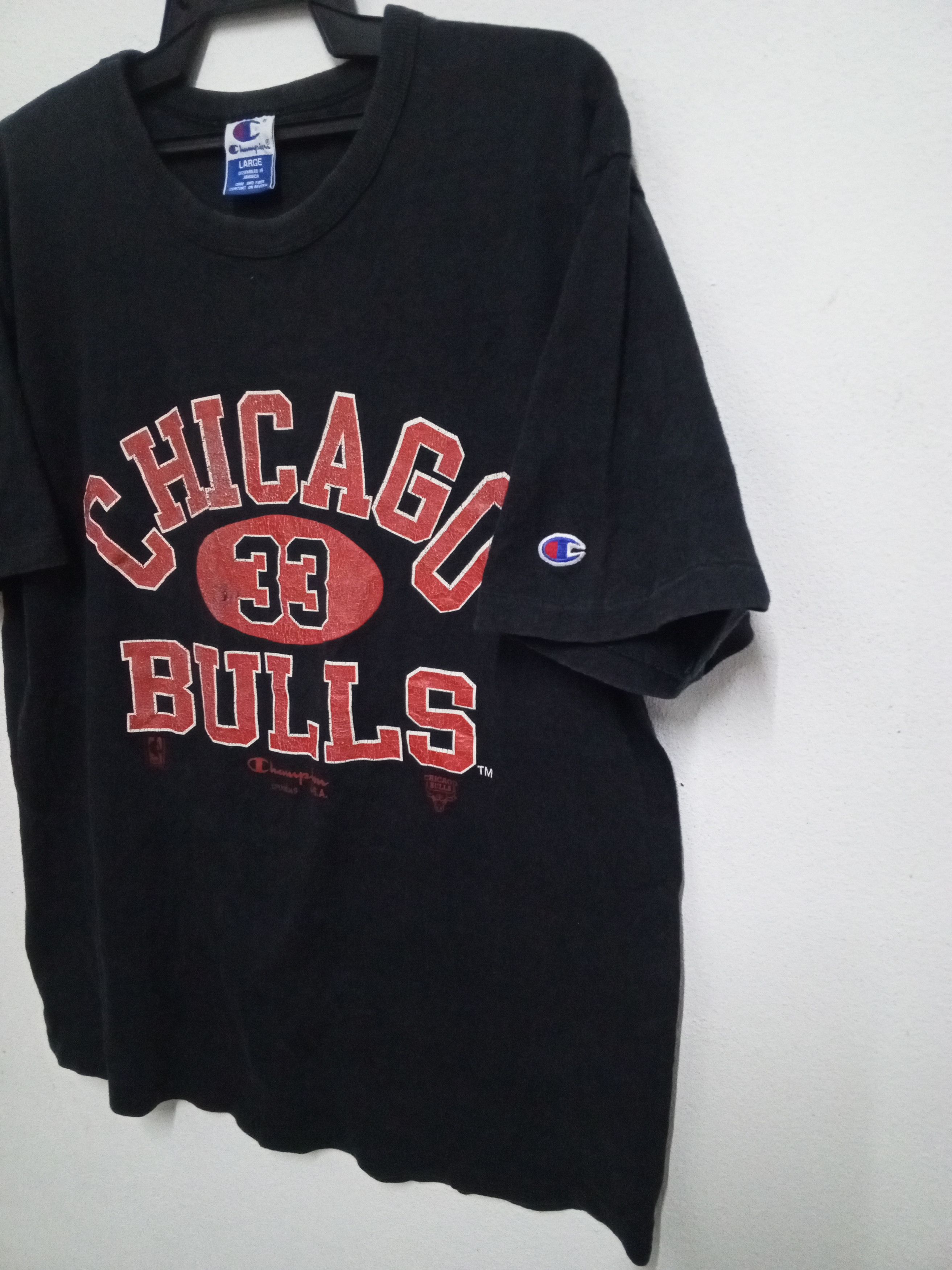 Champion {VTG 9OS CHAMPION×CHICAGO BULLS NBA Size US XL / EU 56 / 4 - 2 Thumbnail