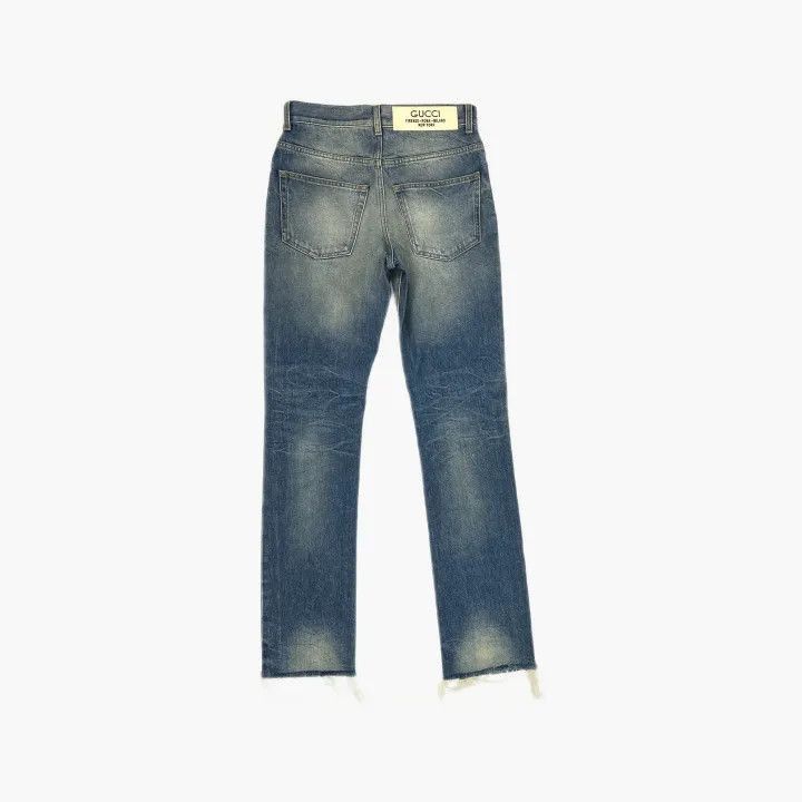 Gucci Gucci Gucci Blue Straight-Leg Casual Denim Pants -2506 Size US 30 / EU 46 - 3 Thumbnail