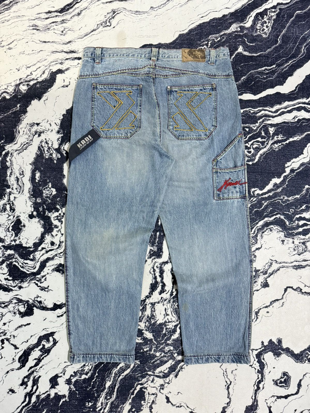 Karl Kani Vintage karl kani extreme carpenter jeans Size US 38 / EU 54 - 4 Thumbnail