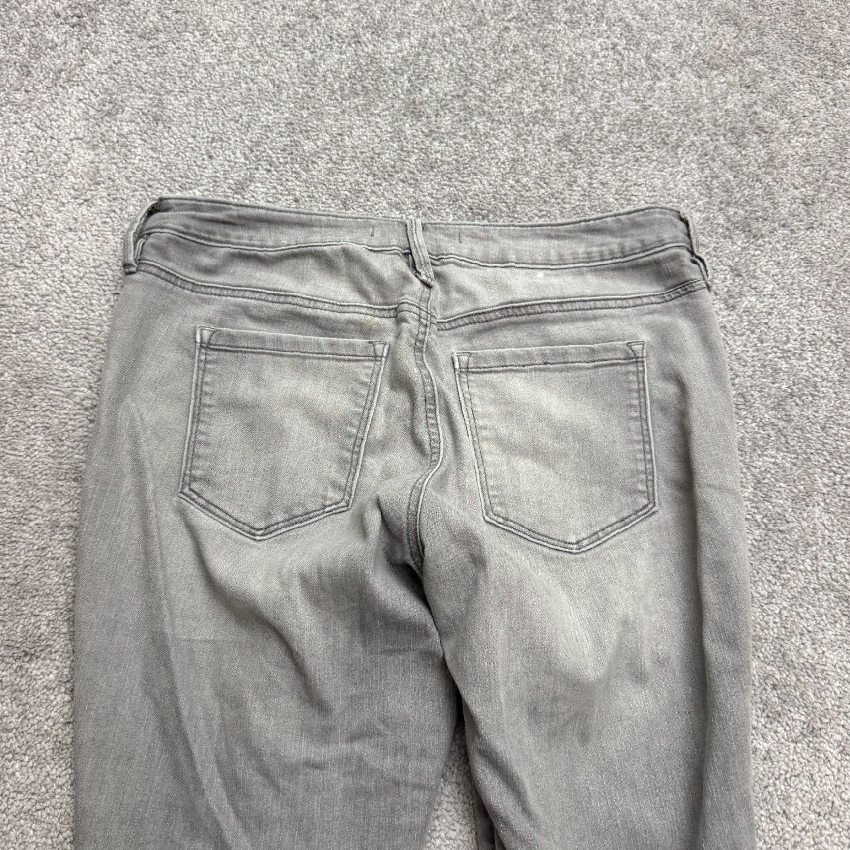 Athleta Athleta Sculptek Jeans Womens 6P Petite Skinny Denim Gray 32x27 Stretch City Grunge Streetwear Size 28" / US 6 / IT 42 - 4 Thumbnail