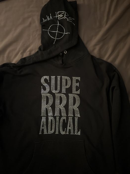 Superrradical rhinestone hoodie store