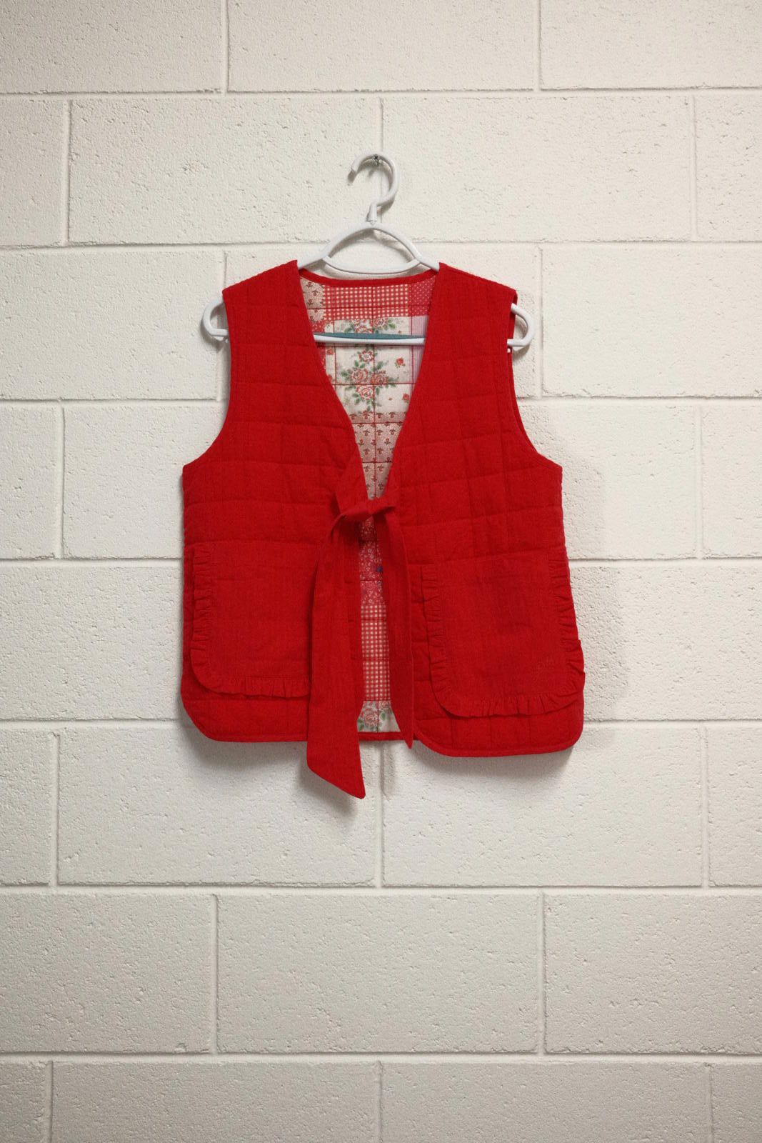 Unknown London Damson Madder Women's Red Arte Reversible Quilted Size US M / EU 48-50 / 2 - 1 Thumbnail