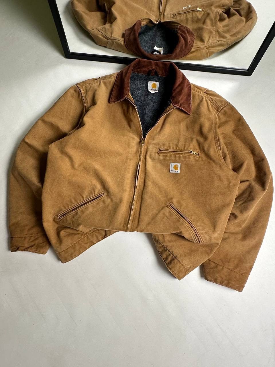 Carhartt Vintage 90s Carhartt Detroit Interstellar Jacket Size US XL / EU 56 / 4 - 2 Thumbnail