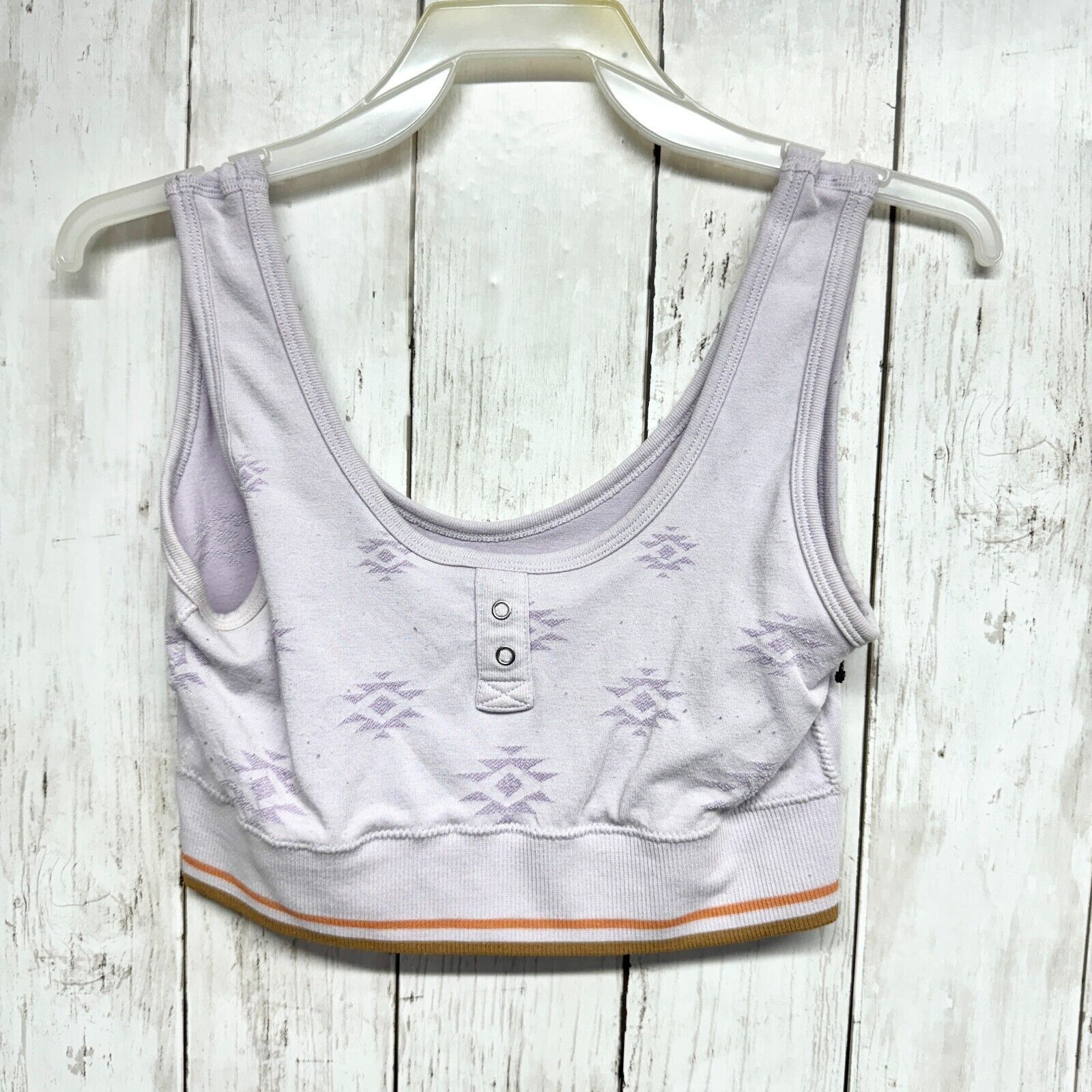 American Eagle Outfitters Offline by Arie Sports Bra S Purple Sports Bra Casual Cotton Size S / US 4 / IT 40 - 1 Thumbnail