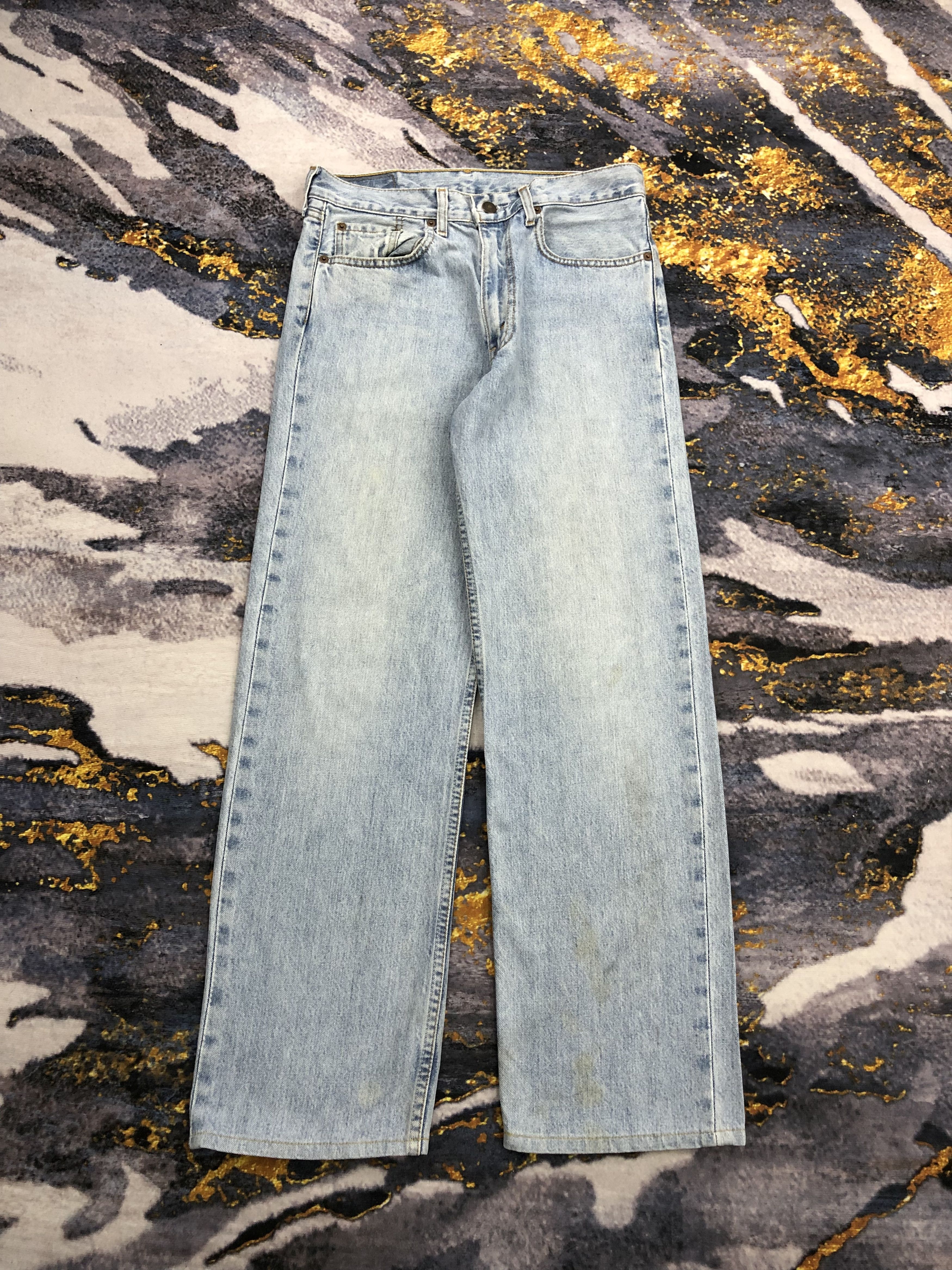 Levi's Vintage Levis 508 Faded Blue Jeans DPP0113 Size US 31 - 1 Thumbnail