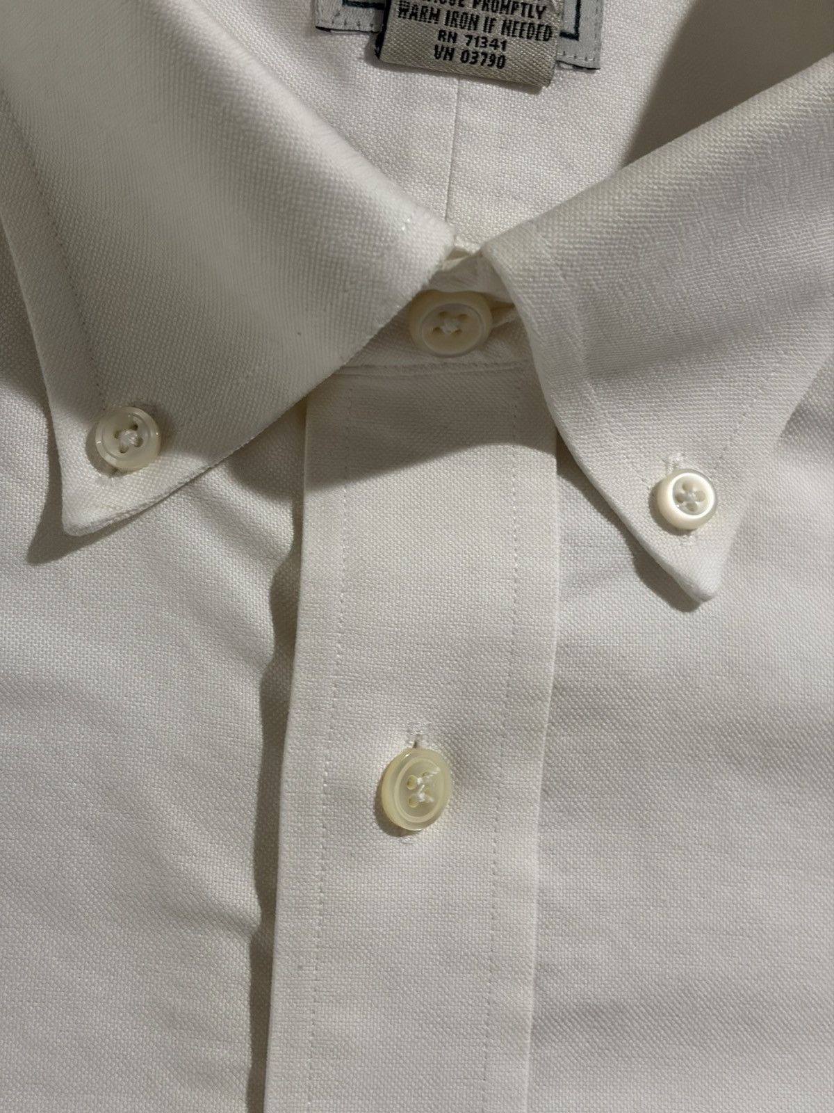 L.L. Bean L.L. Bean Dress Shirt Mens Wrinkle Resistant Button Down Size US L / EU 52-54 / 3 - 3 Thumbnail