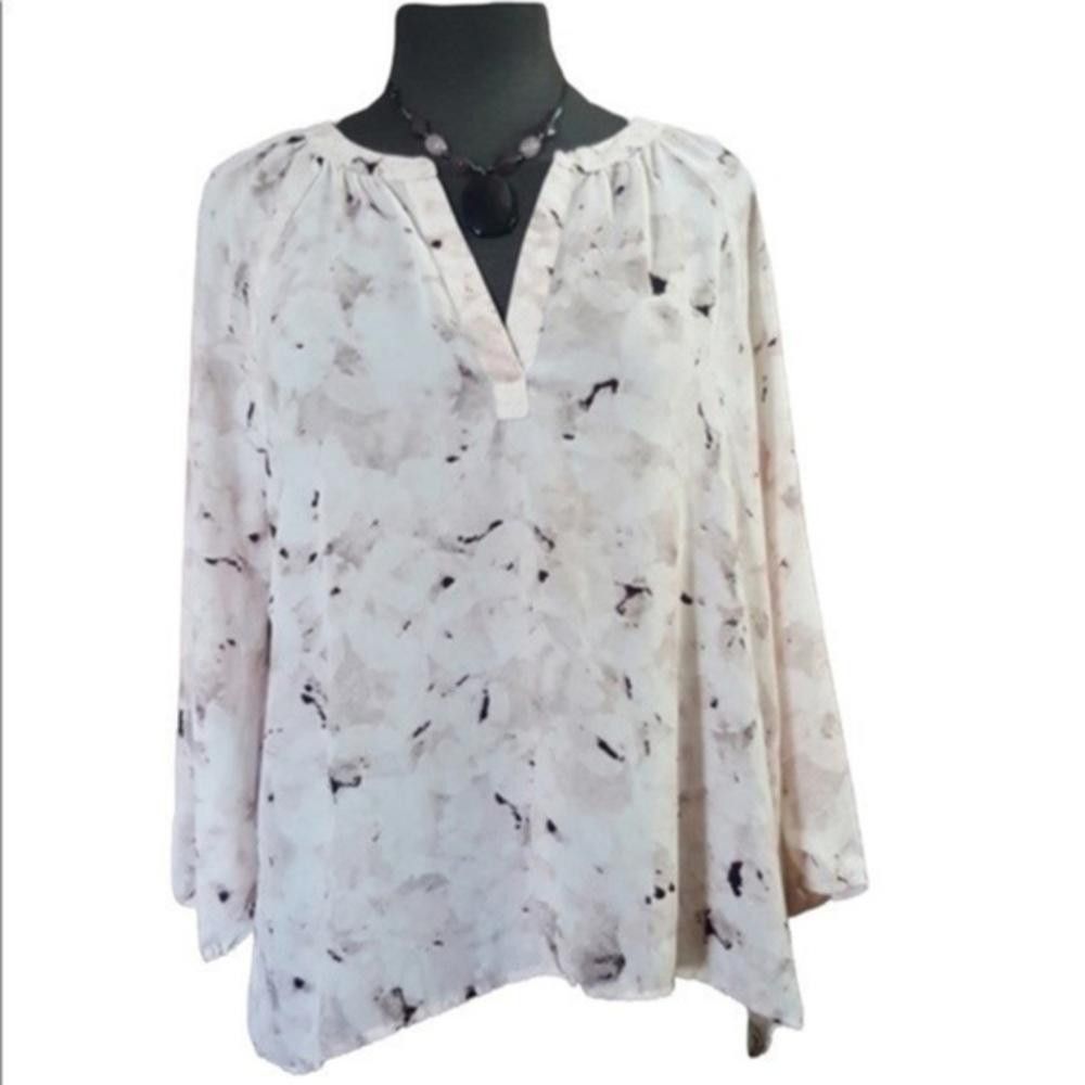 Designer Cynthia Rowley floral pattern blouse Size XS / US 0-2 / IT 36-38 - 1 Thumbnail