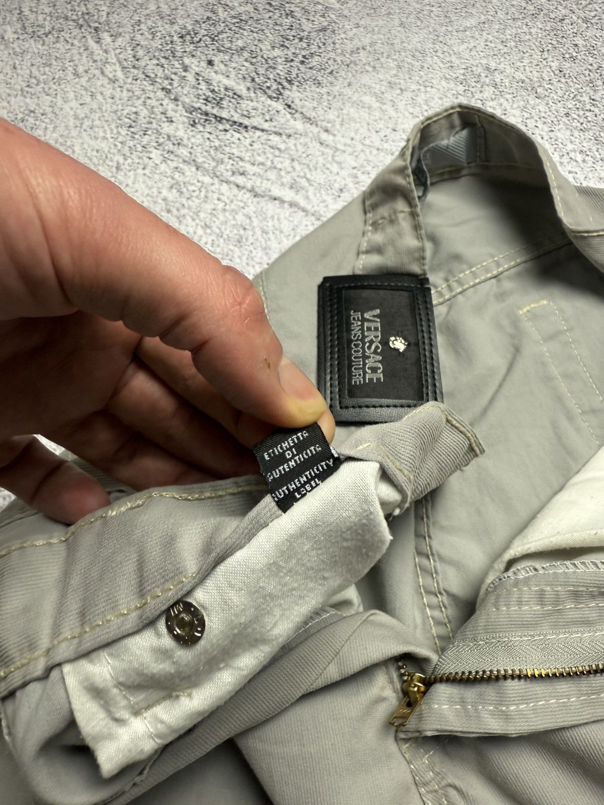 Versace Vintage 90s Versace Pants Rare Luxury Designer Chino Style Size US 34 / EU 50 - 21 Thumbnail