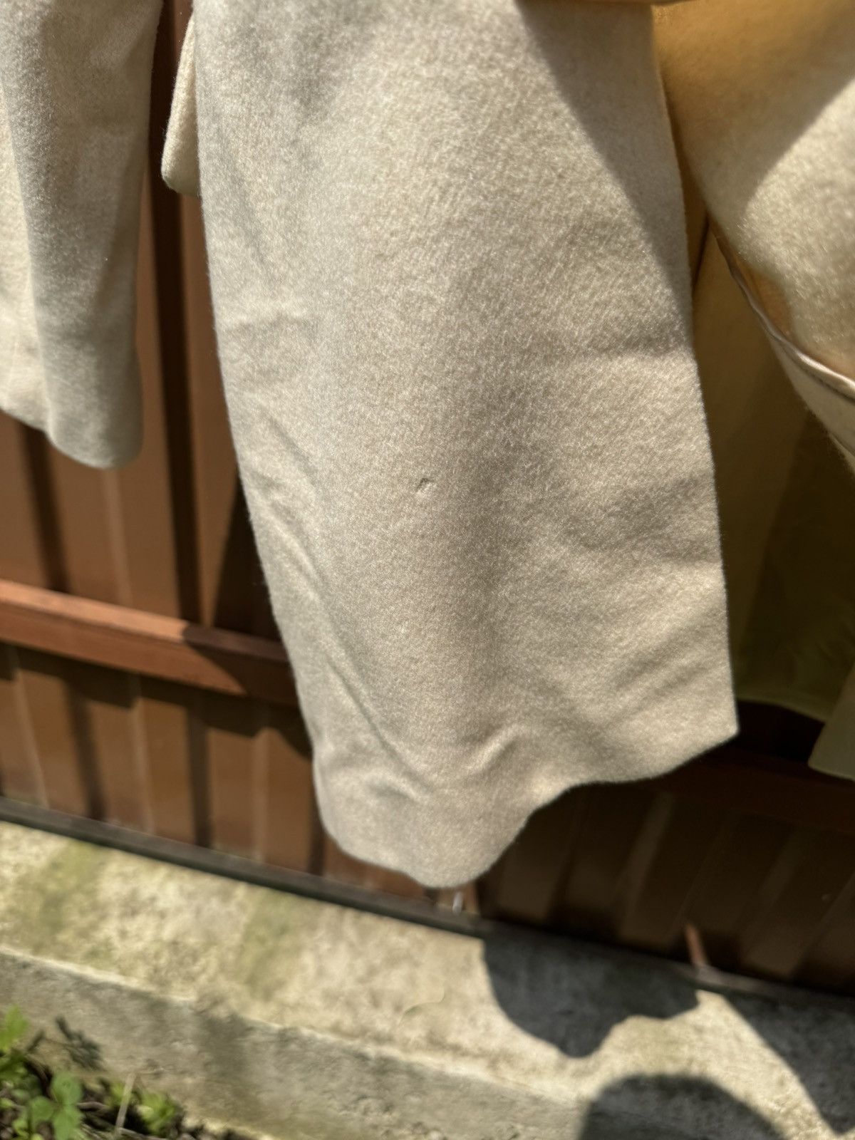 Vintage Vintage Jil Sander Plus Cashmere Beige Coat Size M / US 6-8 / IT 42-44 - 15 Thumbnail