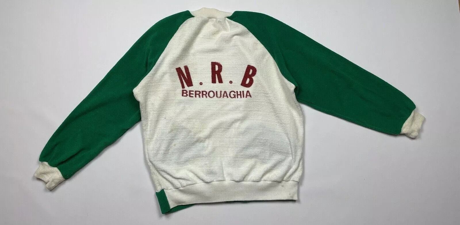 Vintage VINTAGE N.R.B BERROUAGHIA ES 1980s ALGERIA JACKET SOCCER Size US M / EU 48-50 / 2 - 1 Thumbnail
