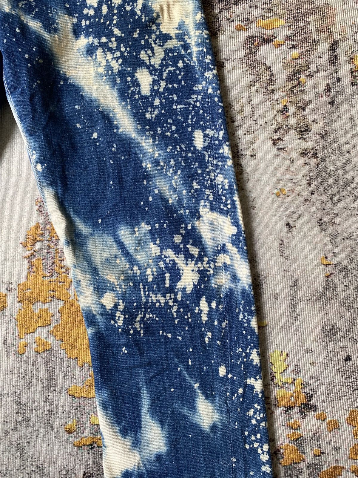 Dsquared2 Snow Acid Wash Strechable Jeans