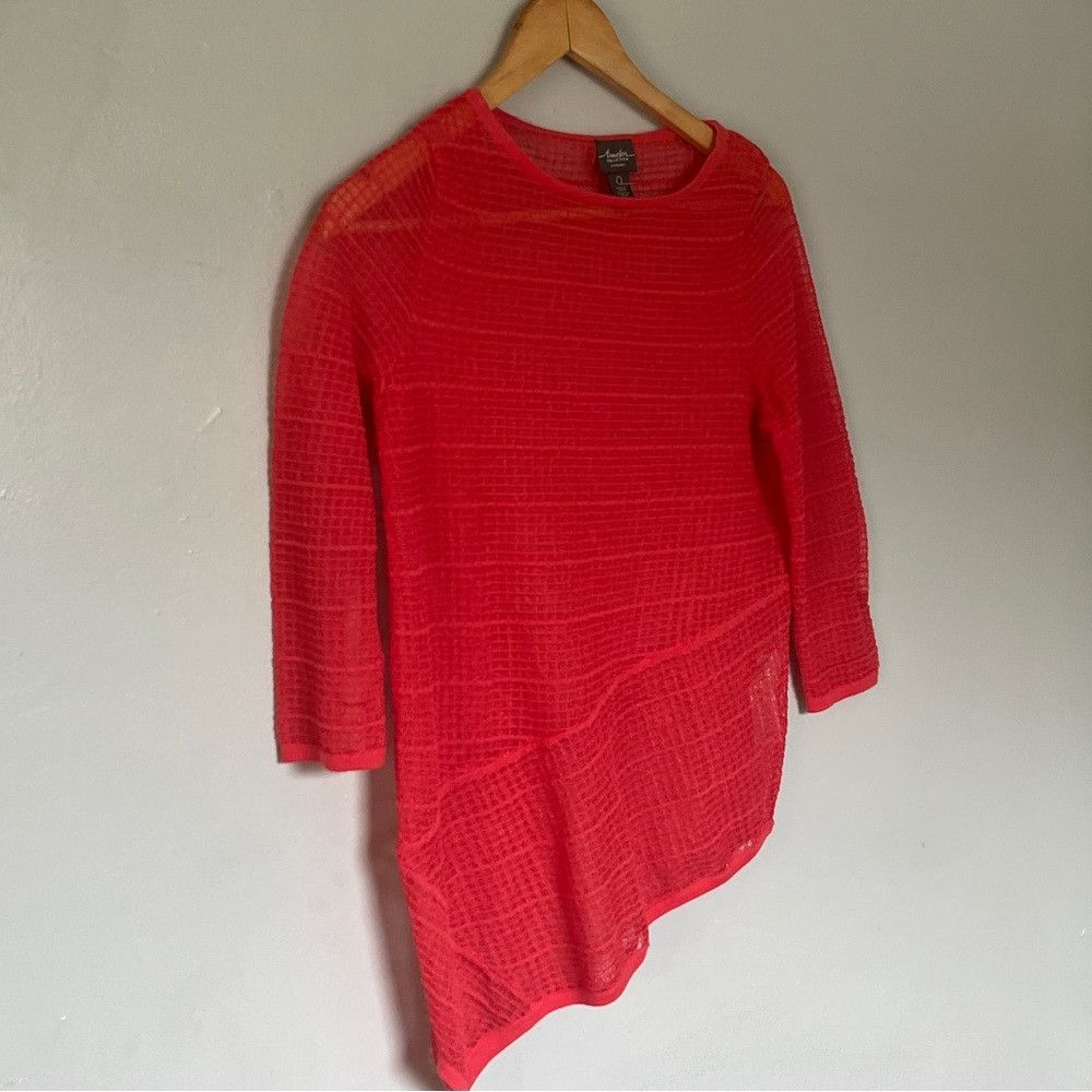 Chicos Chicos Travelers Tunic Knitted Knit Pullover Pink Small Size S / US 4 / IT 40 - 1 Thumbnail