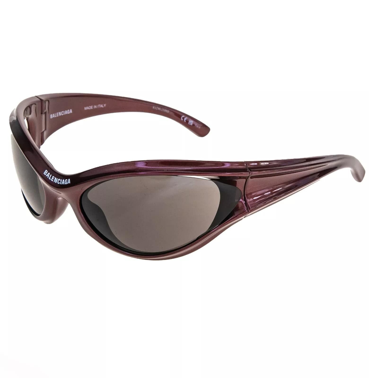 Balenciaga BALENCIAGA DYNAMO 0317 Burgundy 002 Fashion BB0317 Size ONE SIZE - 4 Thumbnail