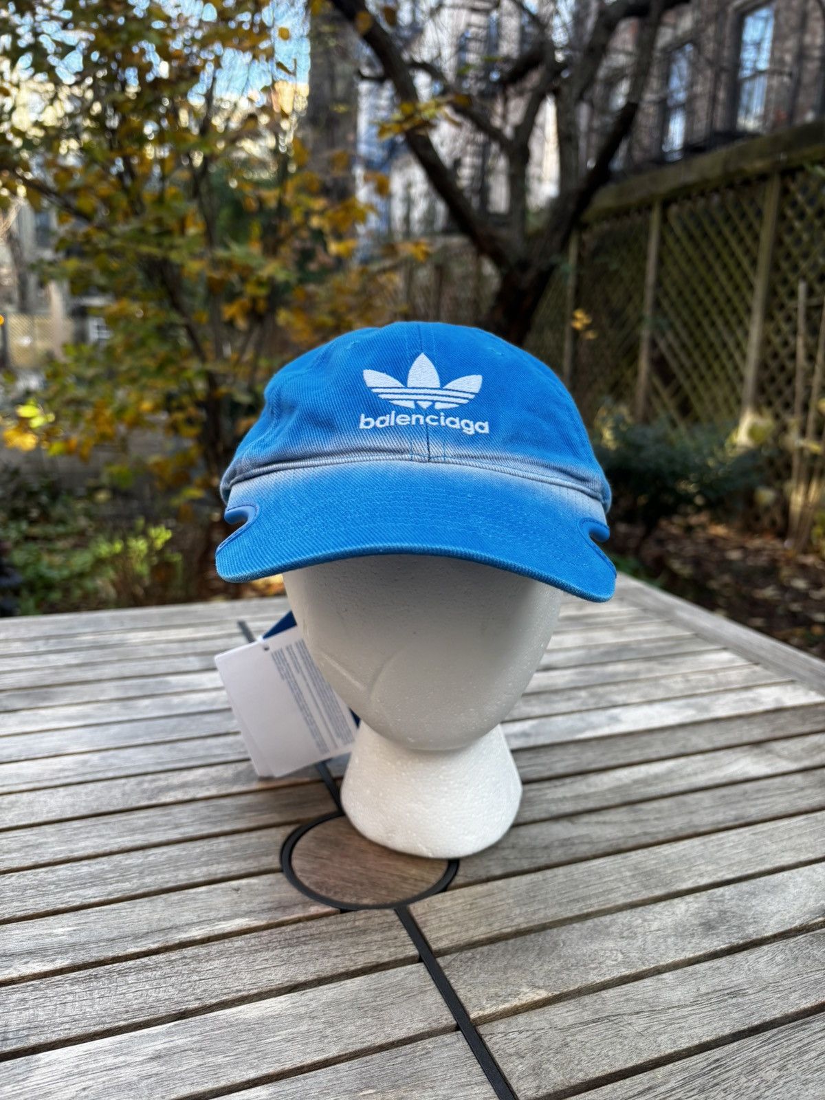 Adidas × Balenciaga Balenciaga X Adidas Curved Logo Cap | Grailed