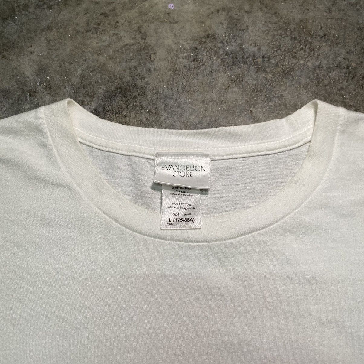 Anime × Cartoon Network Evangelion 7th Angel Evangelion Store Anime T Shirt Size US L / EU 52-54 / 3 - 3 Thumbnail