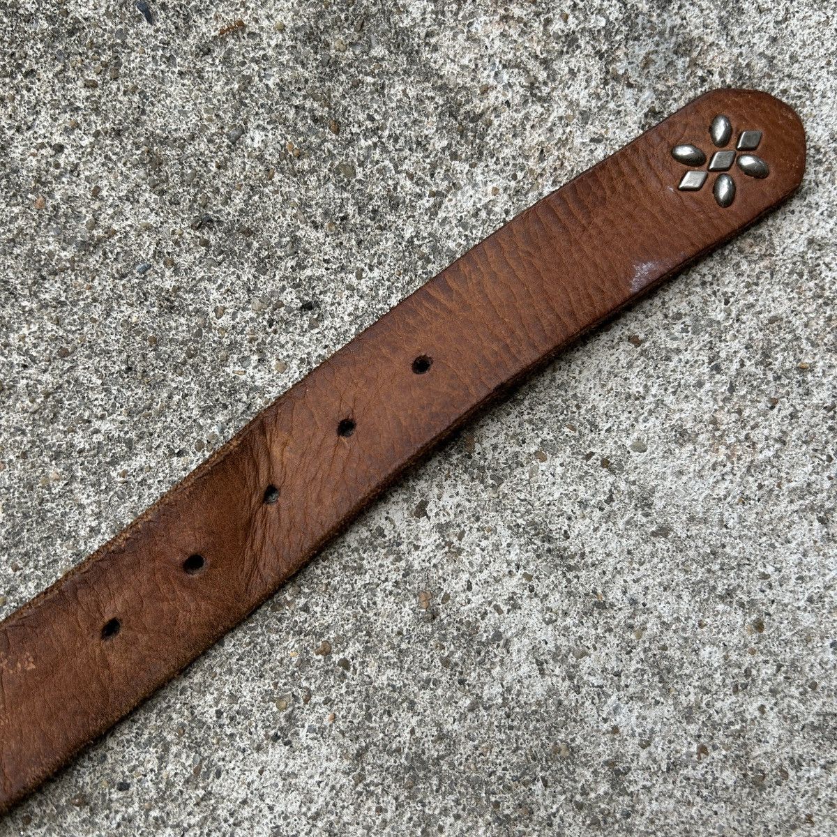 Vintage Vintage studded leather belt (Kapital Style) Size ONE SIZE - 14 Thumbnail