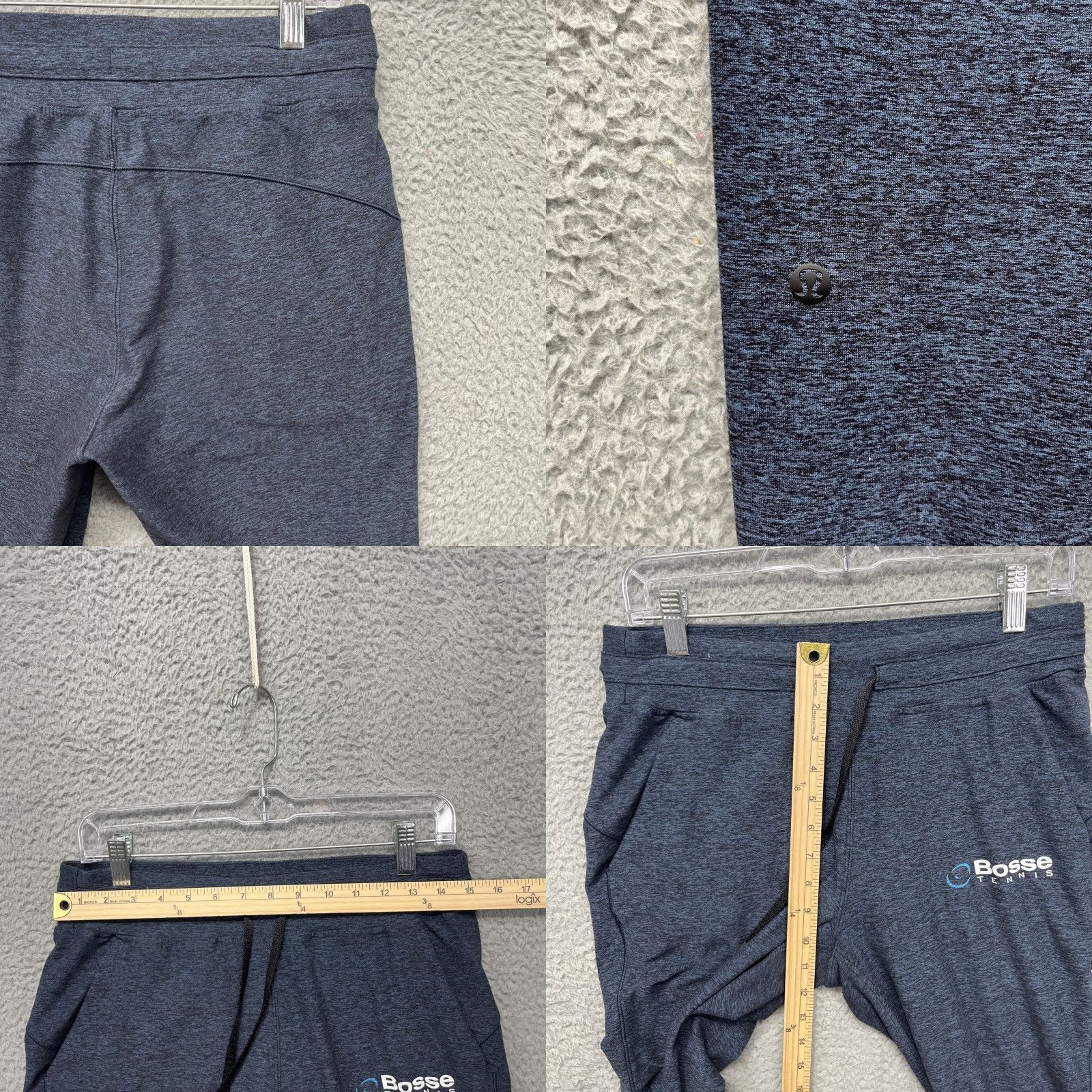 Lululemon Lululemon Womens 8 Jogger Pants Blue Heather Bosse Tennis Athletic W5BCJS Size 30" / US 8 / IT 44 - 8 Thumbnail