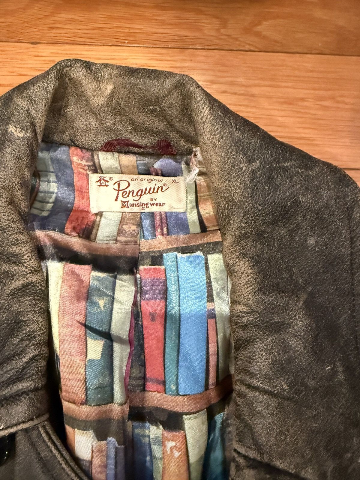 Original Penguin Worn Vintage Penguin Jacket Size US XL / EU 56 / 4 - 2 Thumbnail
