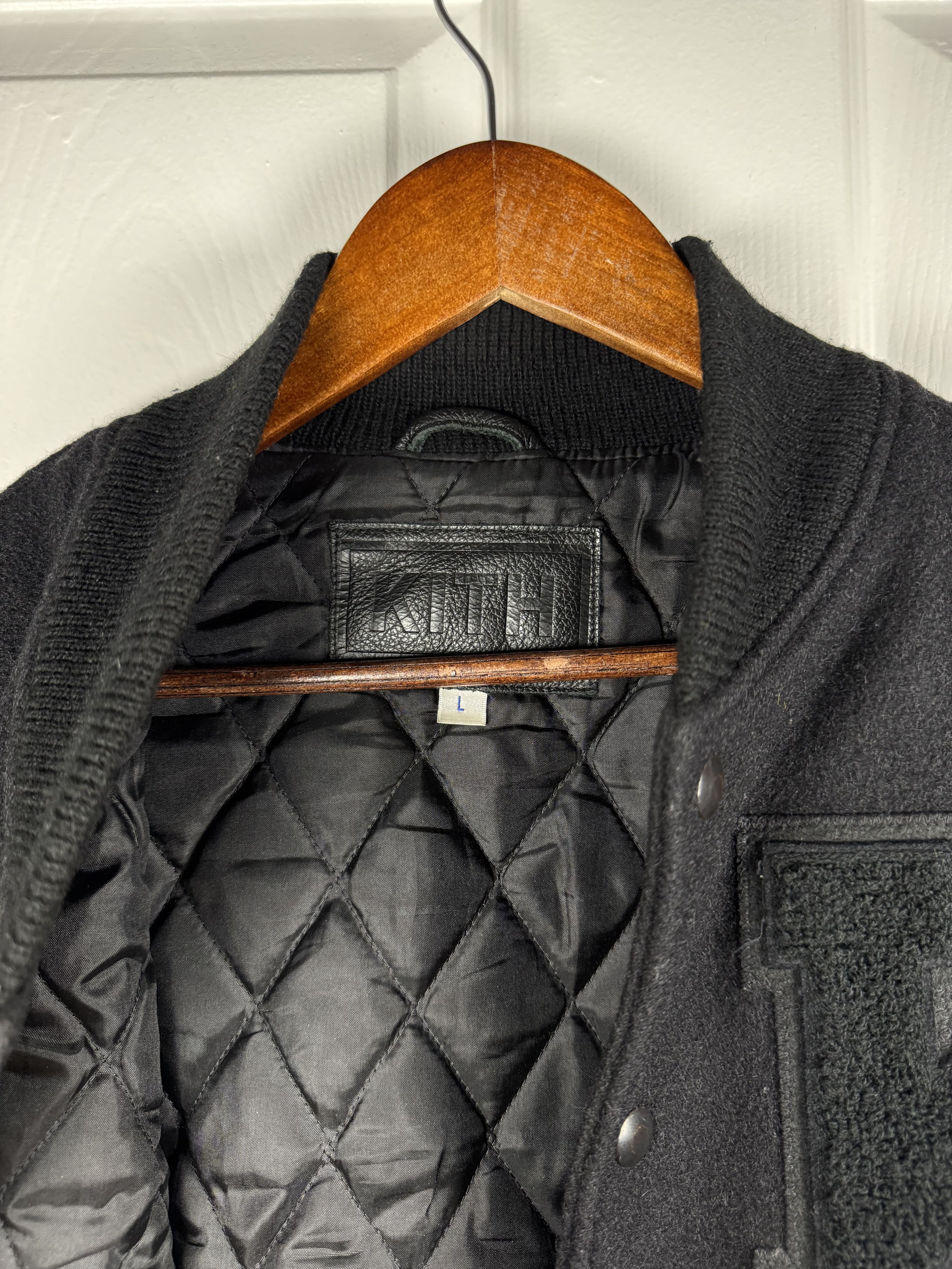 Golden Bear × Kith 2013 Kithset Varsity Jacket Black Size US L / EU 52-54 / 3 - 3 Thumbnail