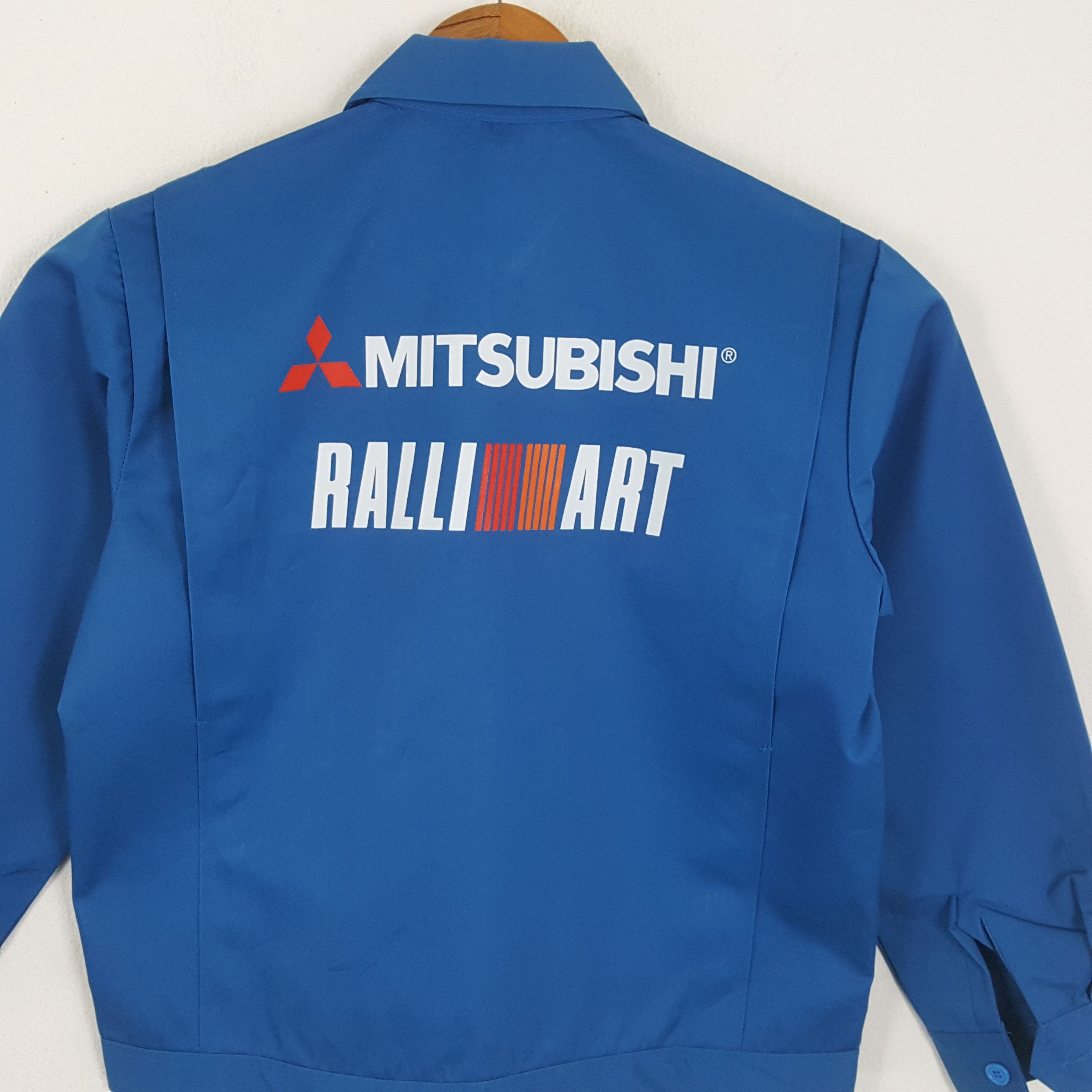 Japanese Brand × Vintage Vintage MITSUBISHI RALLIART Japanese Racing Custom Jacket Size US S / EU 44-46 / 1 - 2 Thumbnail