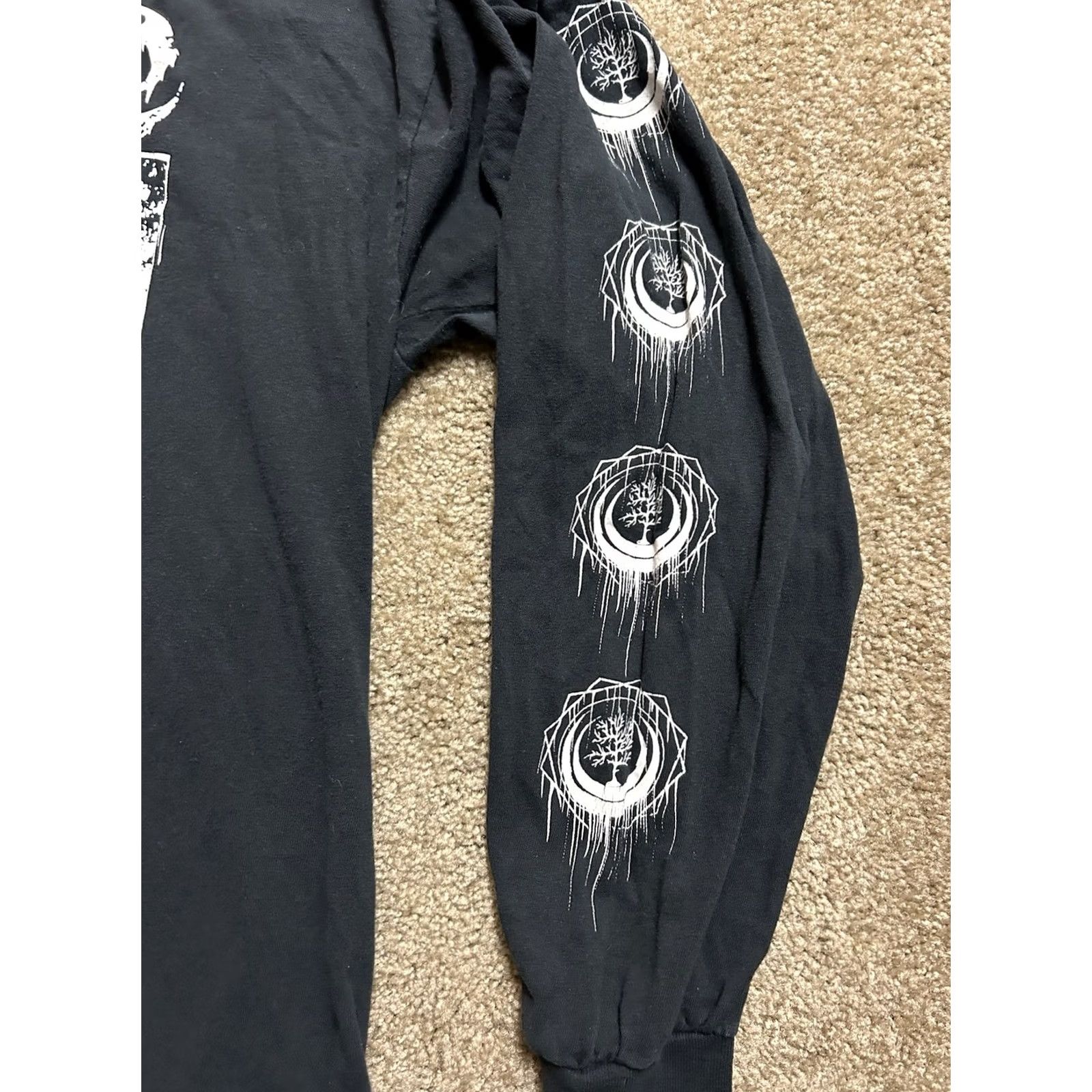 Vintage Aethere Realm Heavy Metal Band Long Sleeve Mens T Shirt XL Black Size US XL / EU 56 / 4 - 4 Thumbnail
