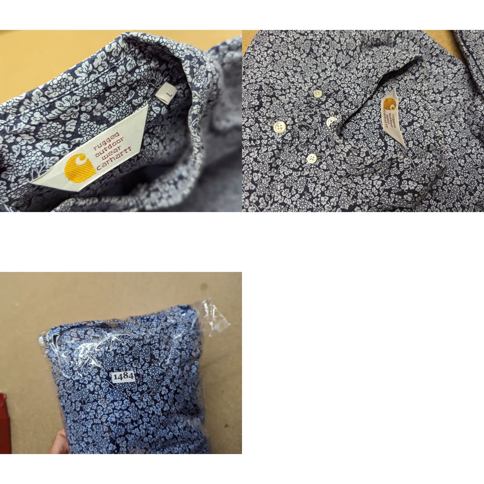 Carhartt Carhartt Shirt Mens L Button-Down Floral Button-Up Canvas Multicolor Casual Outdoor Rugged Size US L / EU 52-54 / 3 - 8 Thumbnail