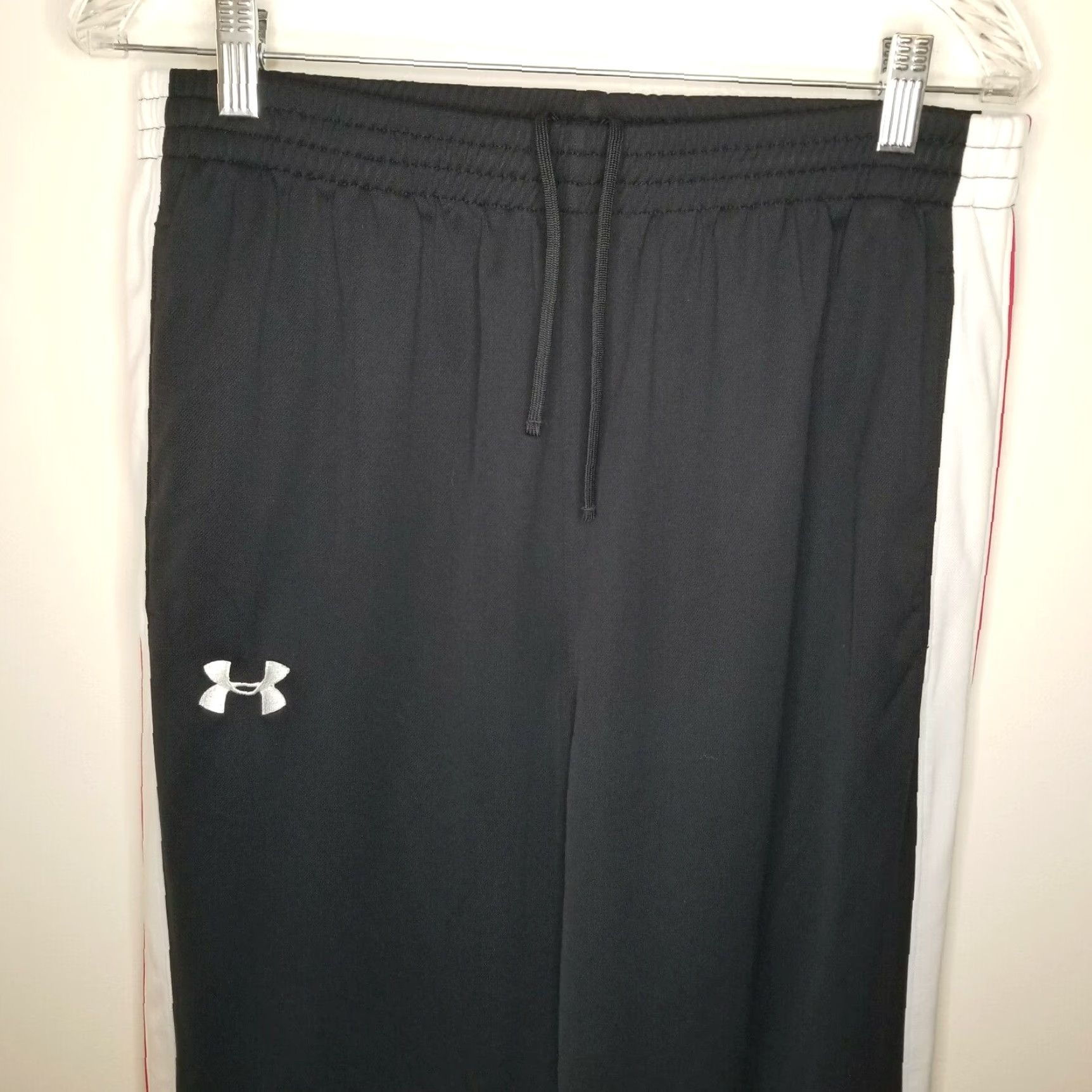 Under Armour Under Armour Men's Black Elastic Waist Track Pants Size L Activewear Size US 33 - 2 Thumbnail