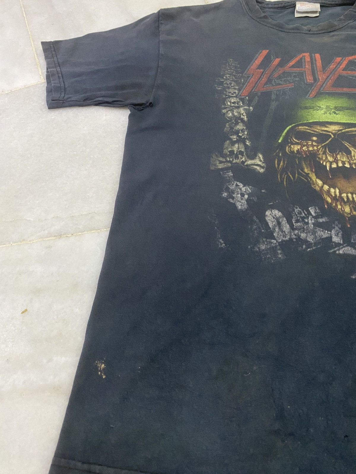 Band Tees Perfectly trashed Vintage Slayer band tee Size US M / EU 48-50 / 2 - 4 Thumbnail