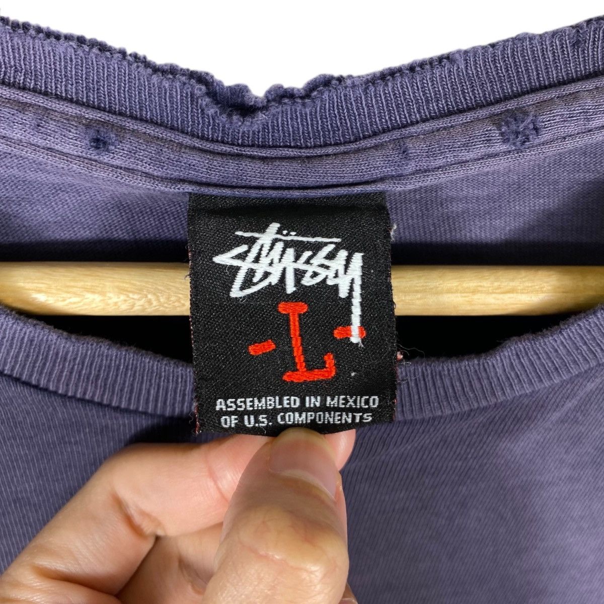 Stussy Vintage 00's STUSSY Year Of The Tiger Distressed Faded Tee Size US L / EU 52-54 / 3 - 7 Thumbnail