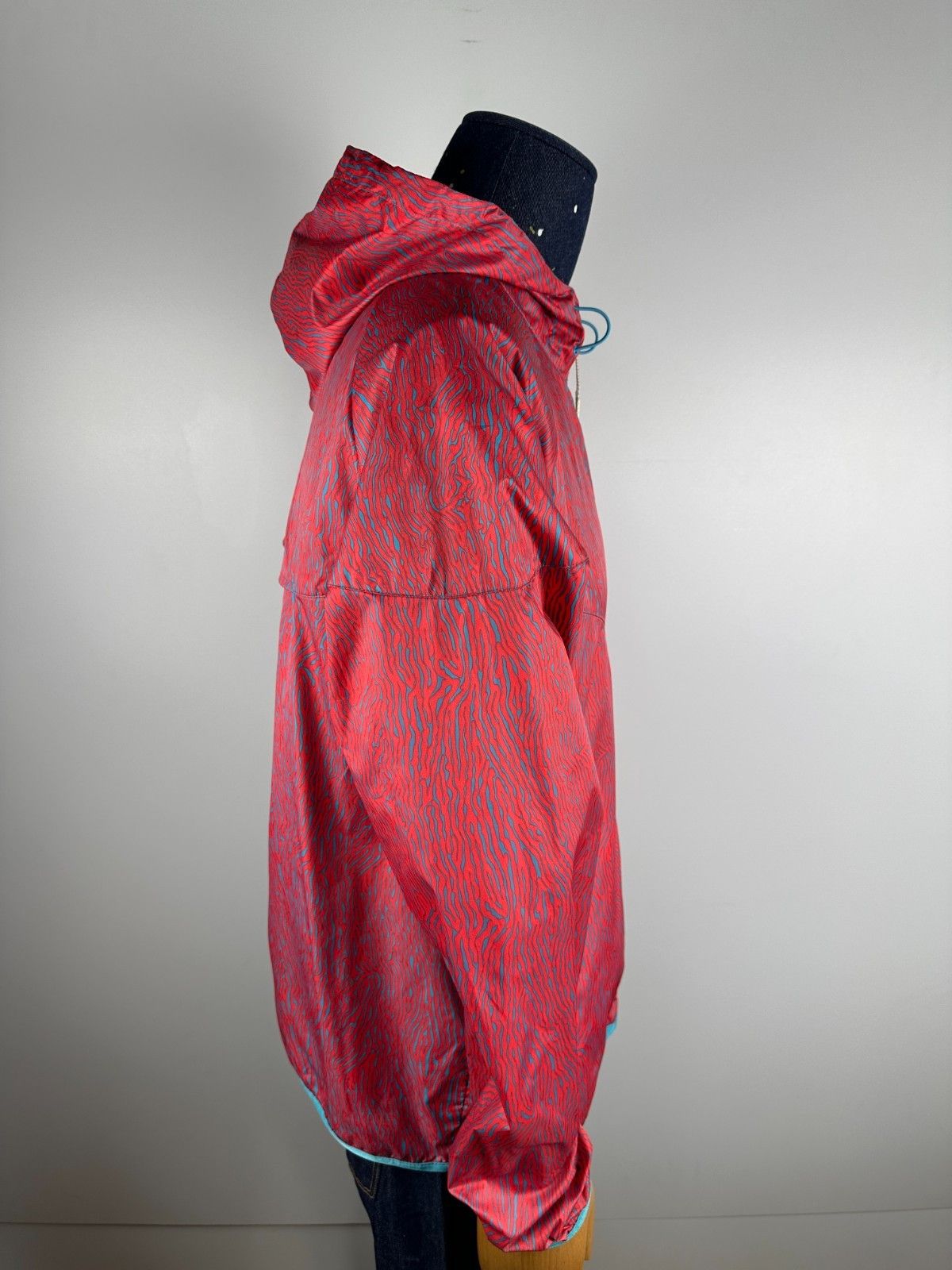 Nike Nike Windbreaker Jacket Full Zip Pockets Hooded Size XL Size US XXL / EU 58 / 5 - 7 Thumbnail