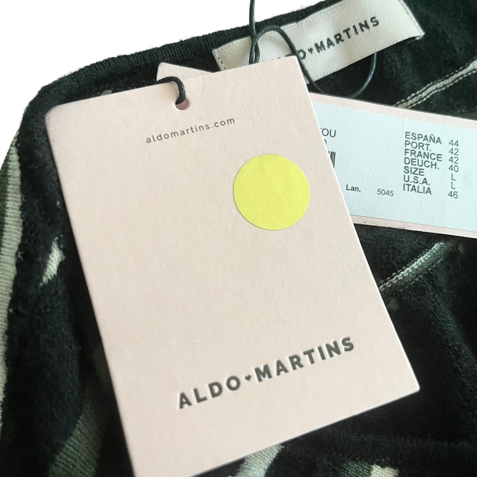 Other Aldo + Martins Black Abstract Stripe Wool Cardigan Sweater Size L / US 10 / IT 46 - 4 Thumbnail
