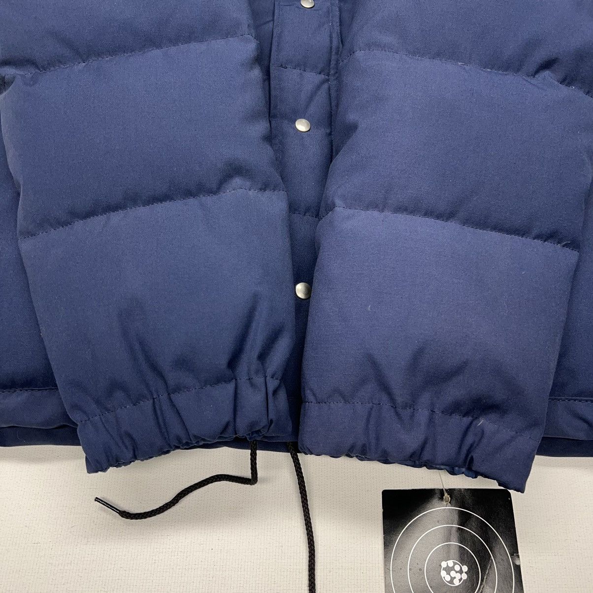 Vintage VTG 10X Down Jacket Blue Puffer Coat Zip Pocket Work Retro Size US XL / EU 56 / 4 - 8 Thumbnail