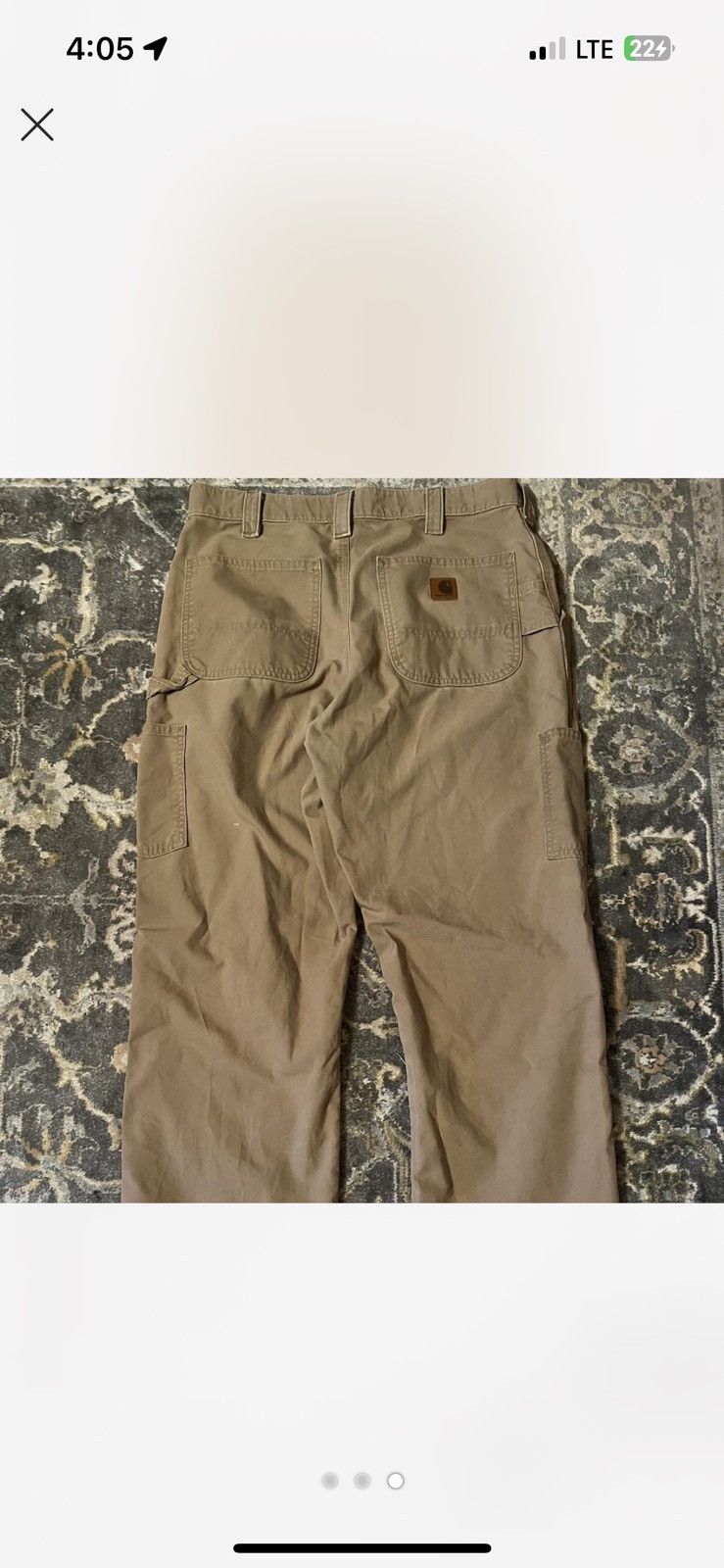 Carhartt Vintage carhartt pants Size US 32 / EU 48 - 1 Thumbnail