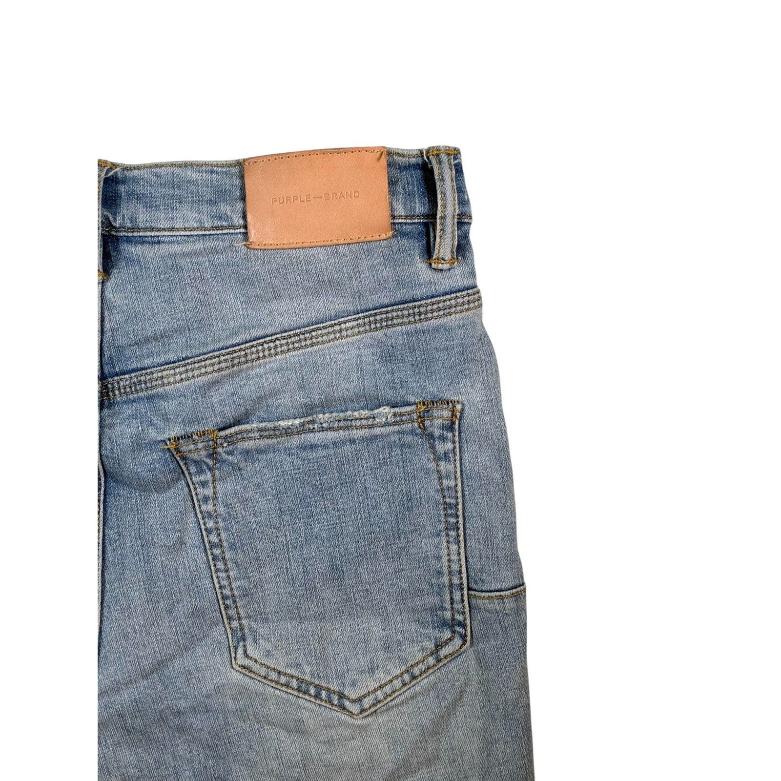 Purple Brand Purple Brand Light Wash Jeans Size US 29 - 3 Thumbnail