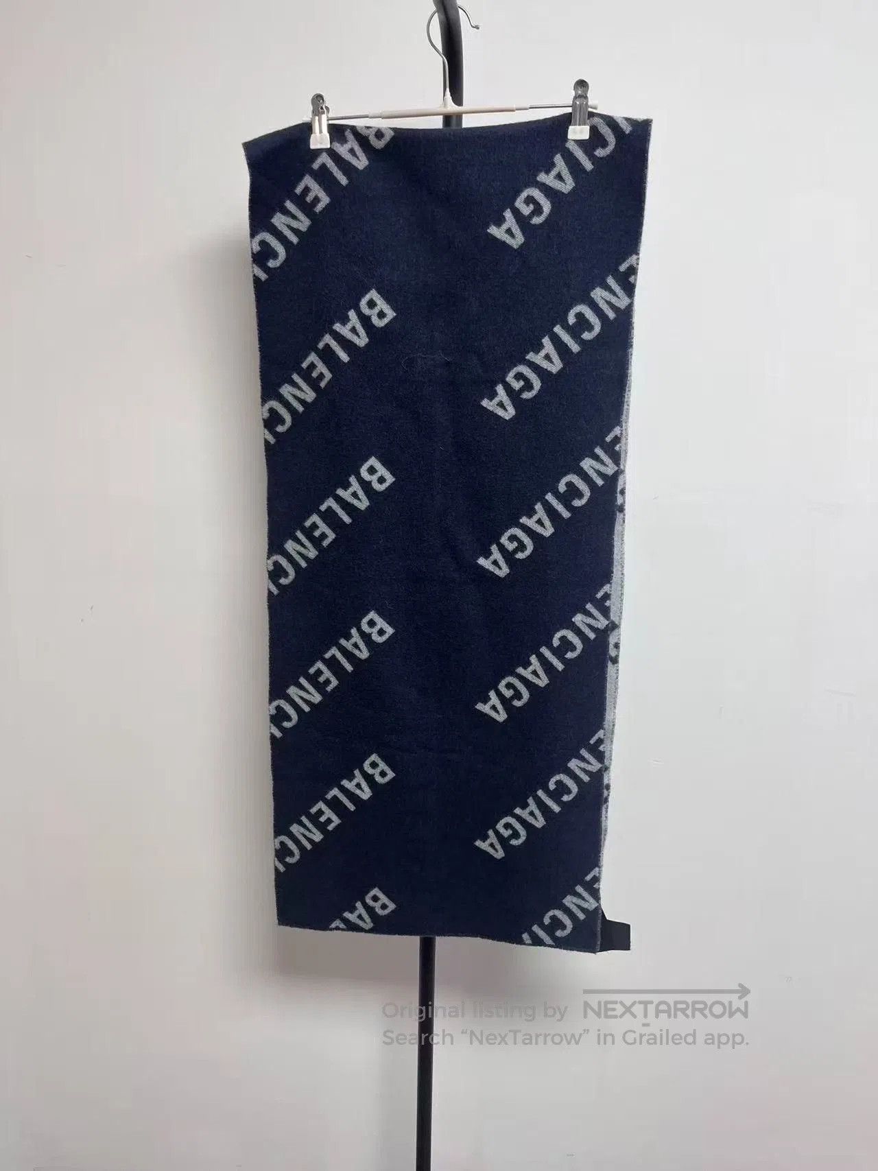 Balenciaga Balenciaga Allover Logo Scarf. Size ONE SIZE - 2 Thumbnail