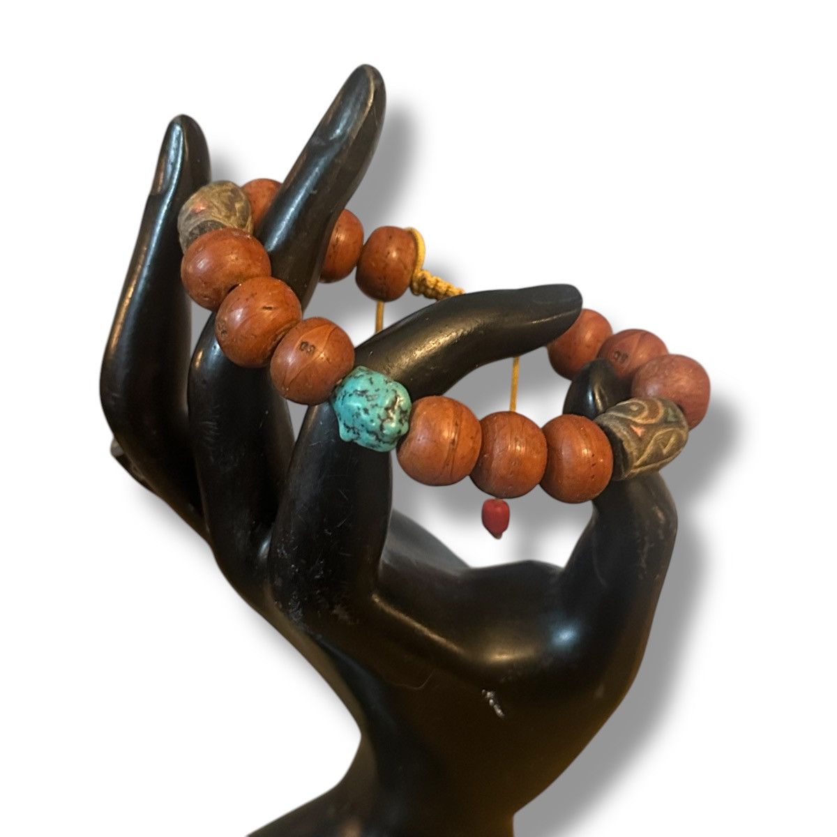 Other Turquoise and wooden bead adjustable bracelet Size ONE SIZE - 3 Thumbnail