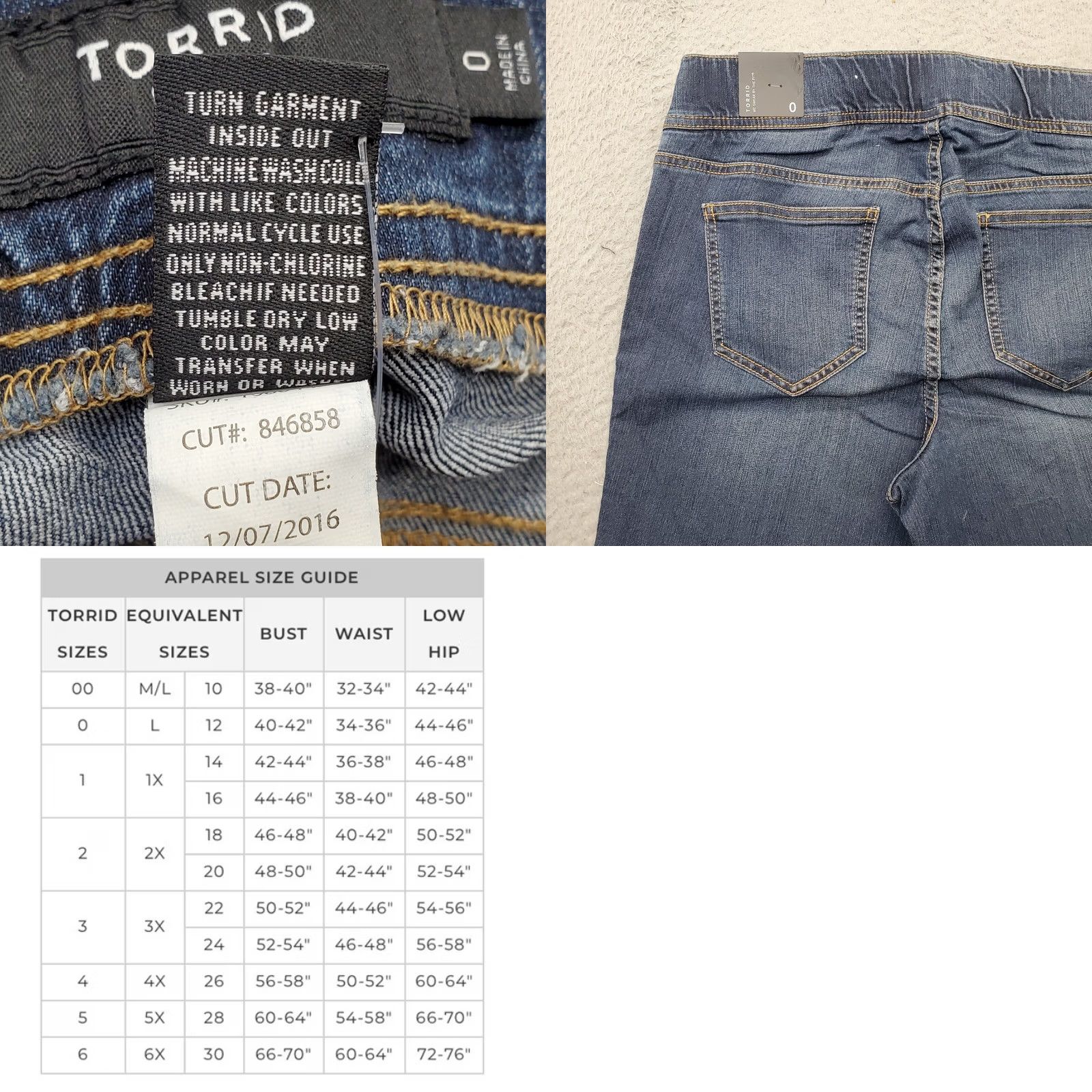 Torrid Torrid Bermuda Shorts Womens 0 Blue Denim Faded Stretch Pockets Inseam 10" Vintage: N/A Size 25" / US 0 / IT 36 - 8 Thumbnail