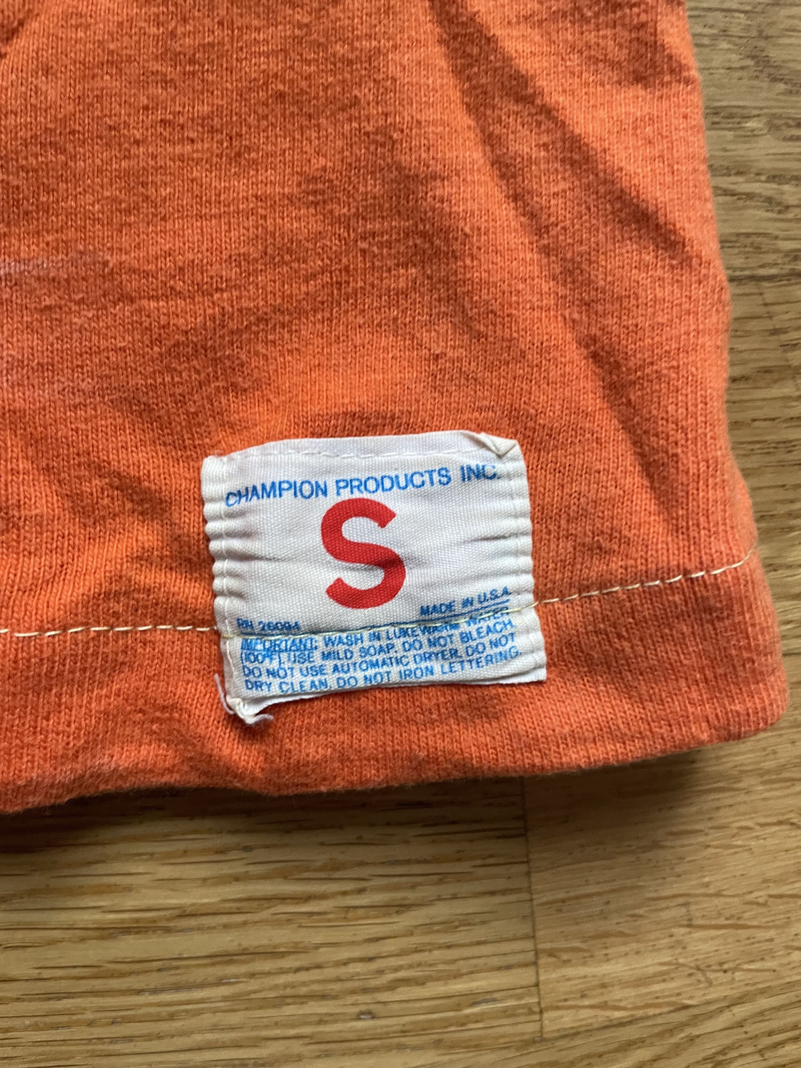 Champion × Vintage Vintage blue-bar champion college shirt Size US S / EU 44-46 / 1 - 3 Thumbnail