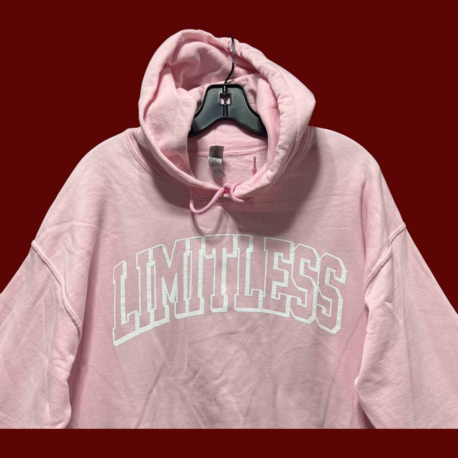 Gildan Gildan - Women's Long Sleeve Hooded Sweatshirt - Pink - Larg Size L / US 10 / IT 46 - 12 Thumbnail