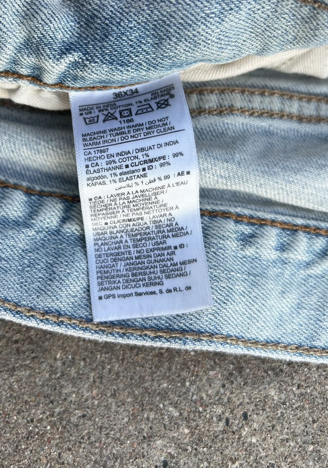 Old Navy × Vintage Vintage old navy 36x34 jeans Size US 36 / EU 52 - 4 Thumbnail