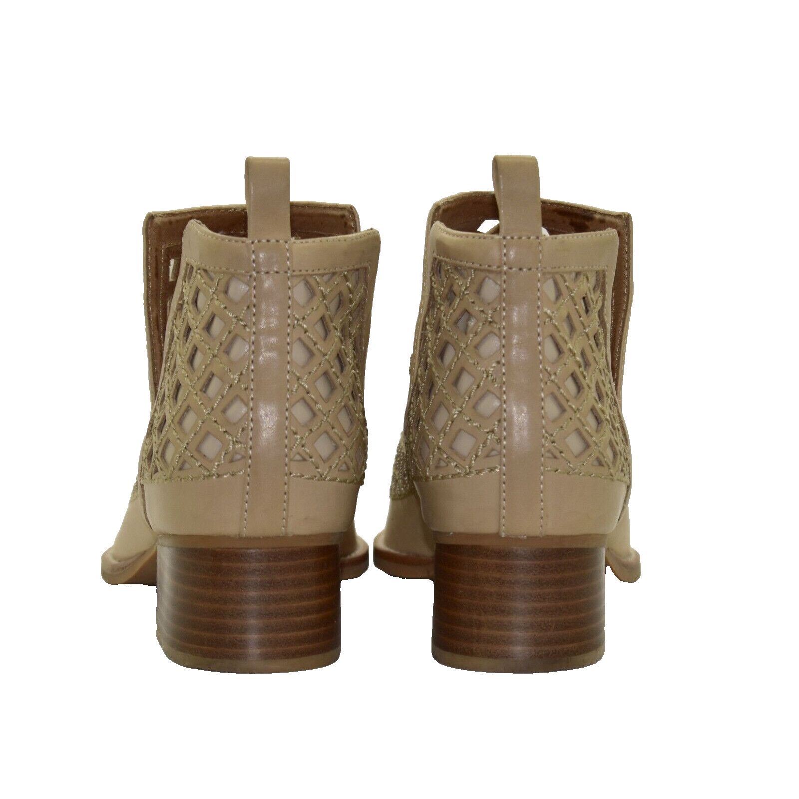Jeffrey Campbell JEFFREY CAMPBELL Beige Taggart Open Weave Ankle Bootie 6.5 Size US 6.5 / IT 36.5 - 4 Thumbnail