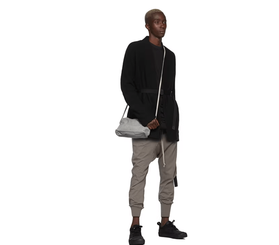 Rick Owens Drkshdw Rick Owens DRKSHDW Men's Black Drop Joggers Size US 32 / EU 48 - 2 Thumbnail