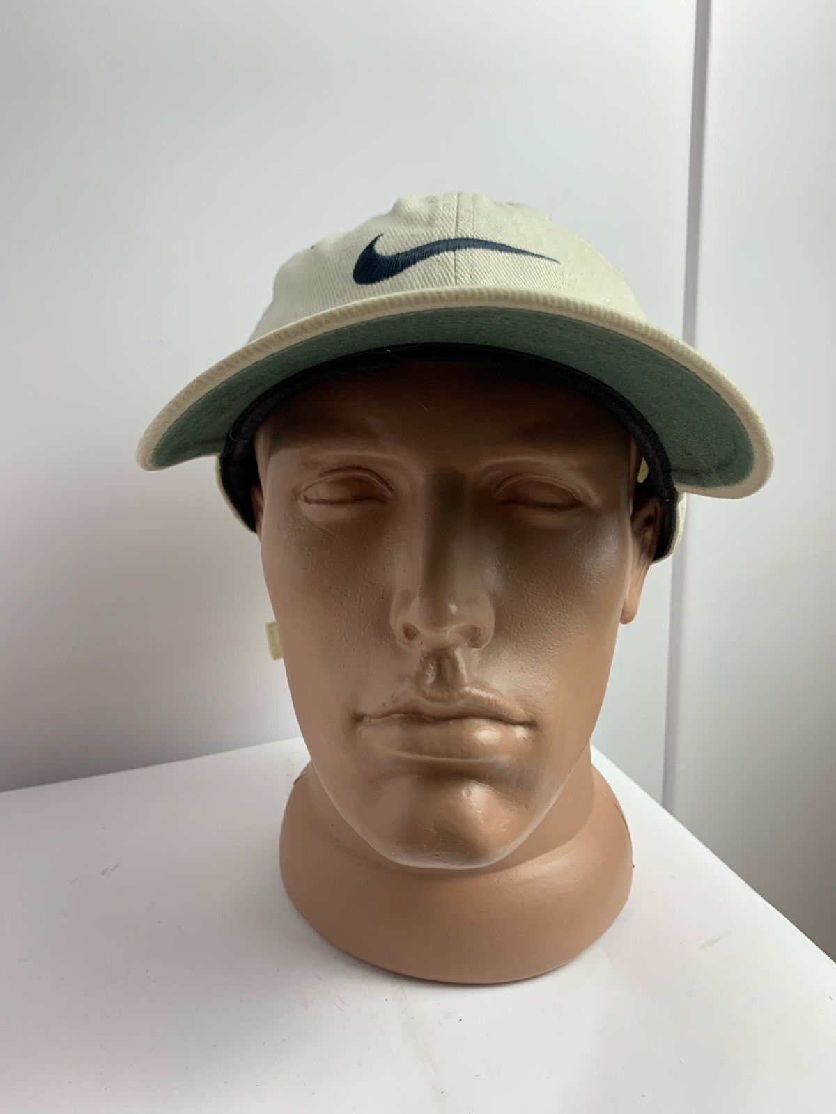 Vintage Nike vintage cap hat big logo Size ONE SIZE - 2 Thumbnail