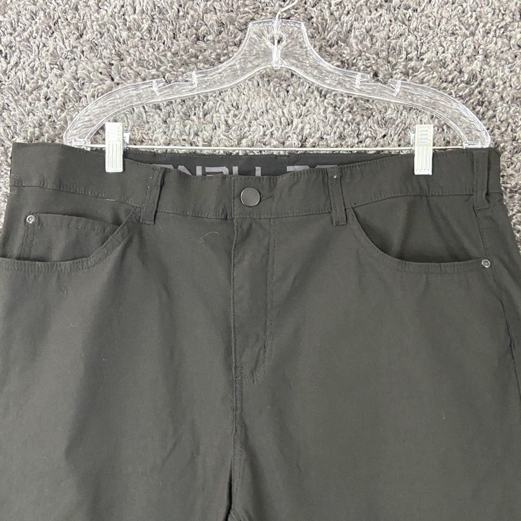 Vintage Denali Lightweight Chino Pants Men’s 38x28 Black Size US 38 / EU 54 - 4 Thumbnail